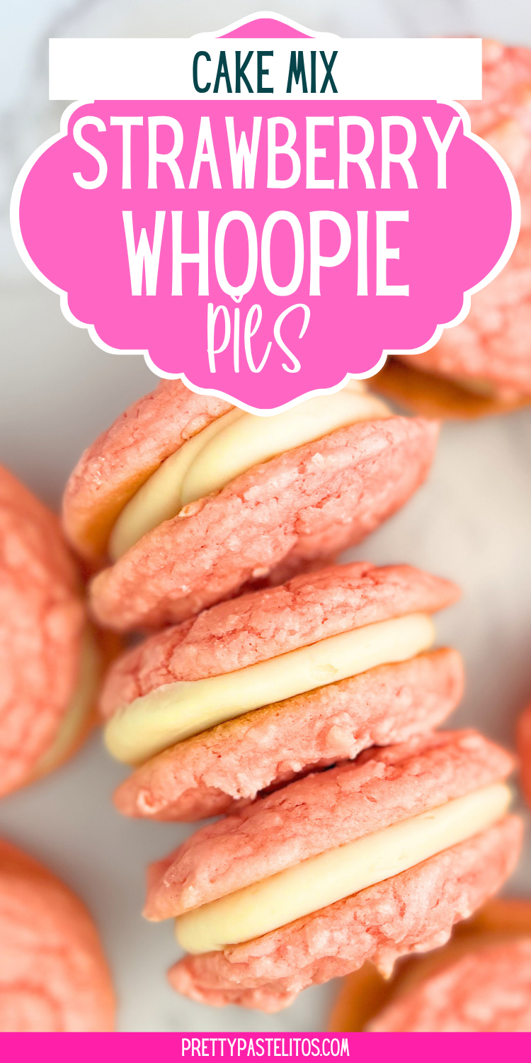 strawberry whoopie pies pin