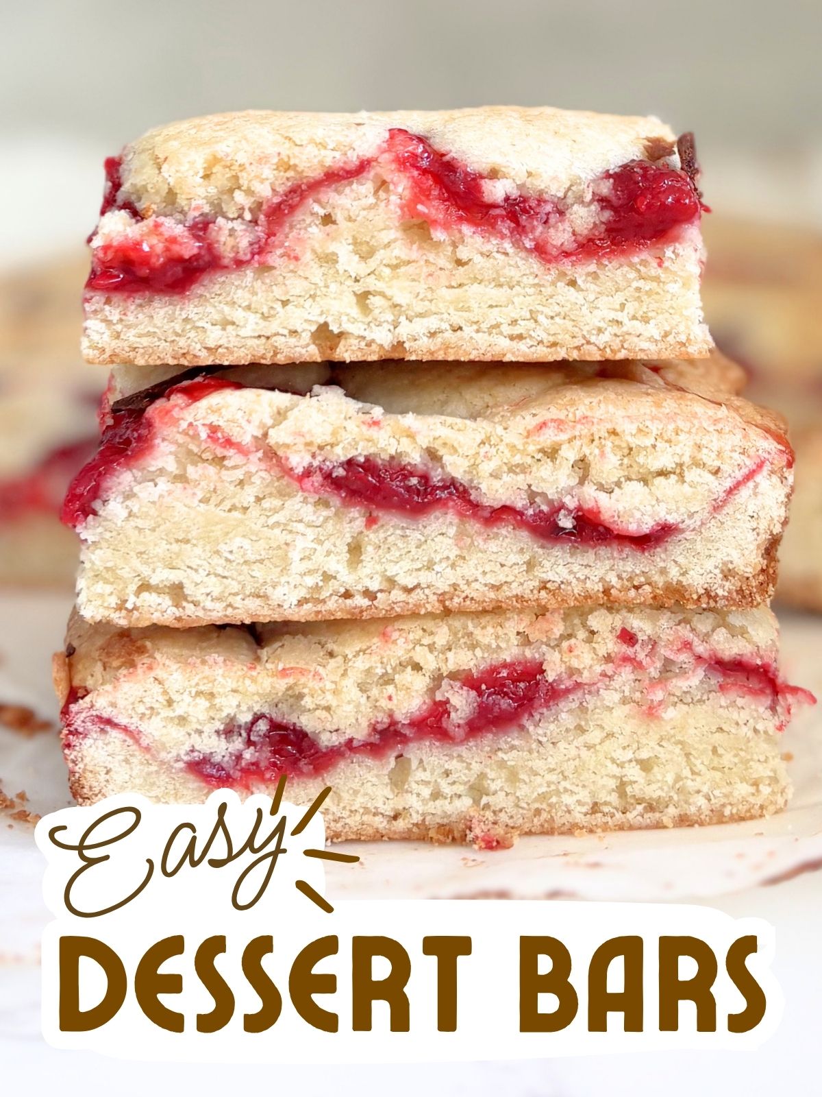 strawberry pie bars