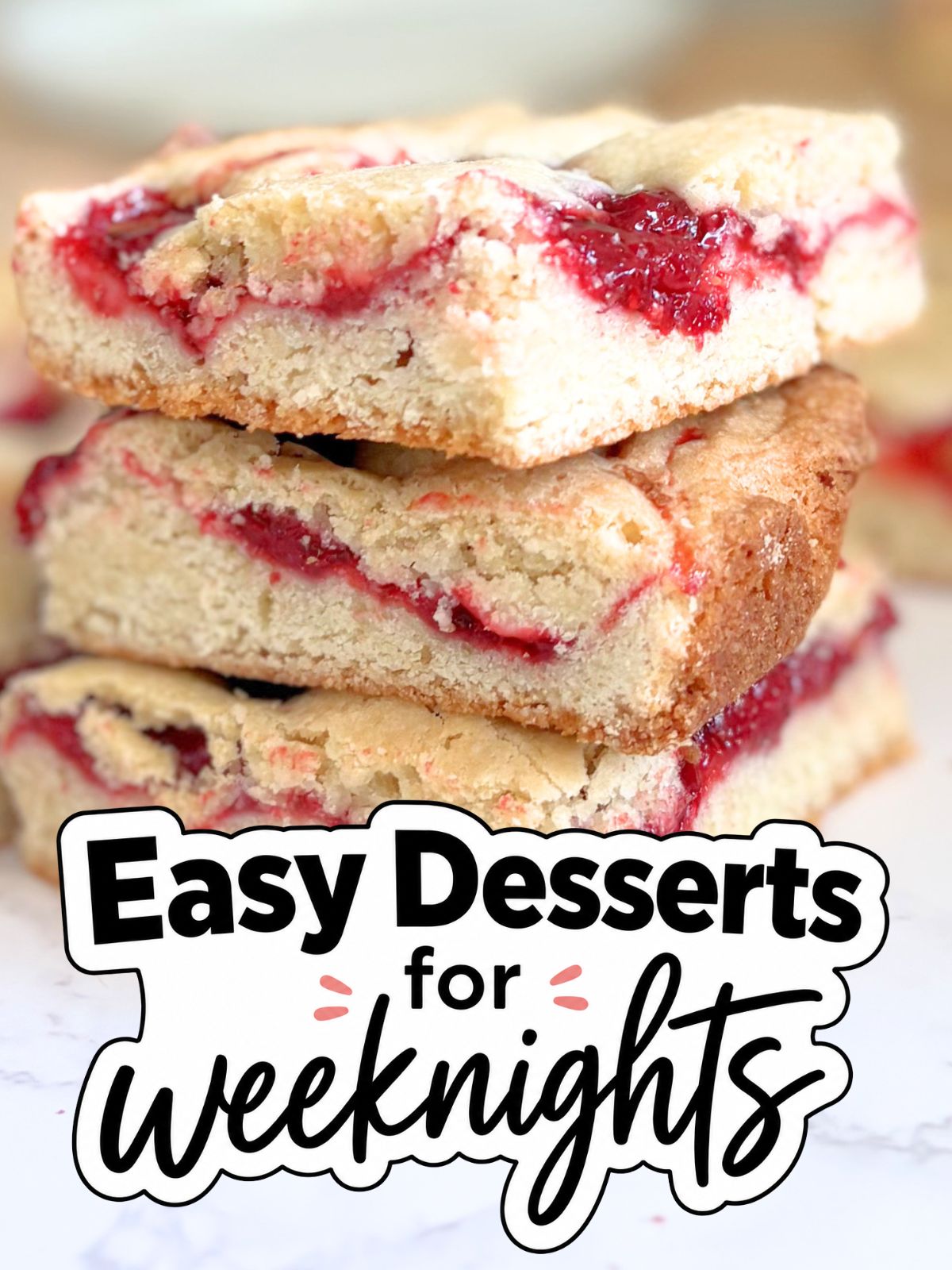 strawberry pie cookie bars