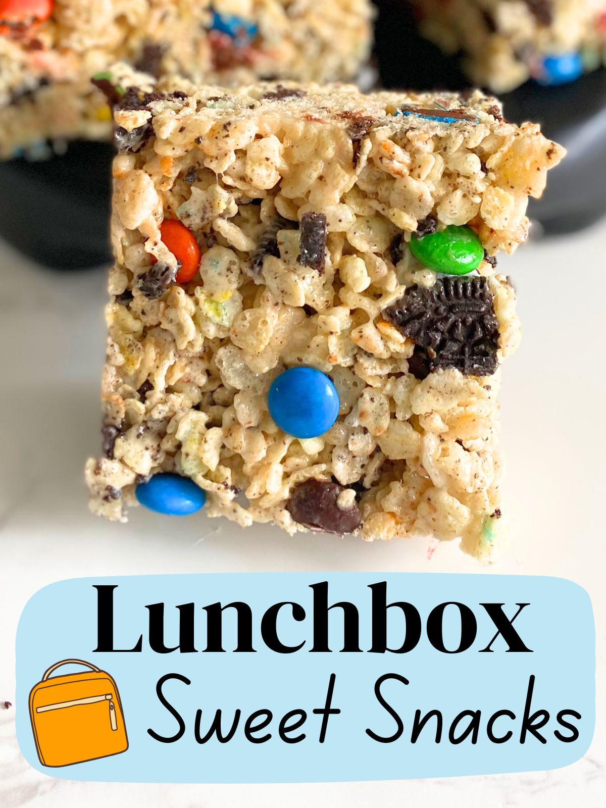 M&M oreo rice krispie treats