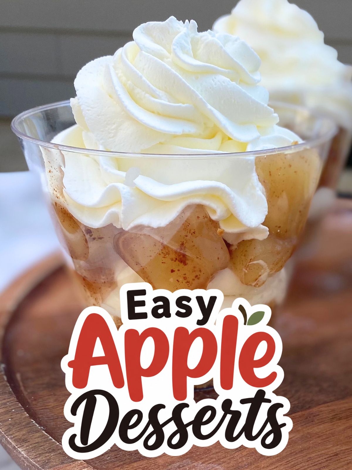apple cheesecake cups