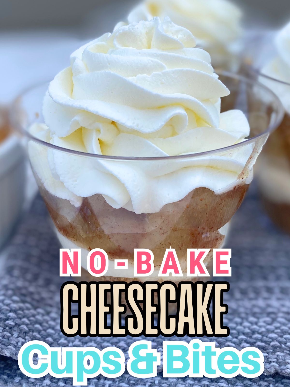 apple pie cheesecake cups