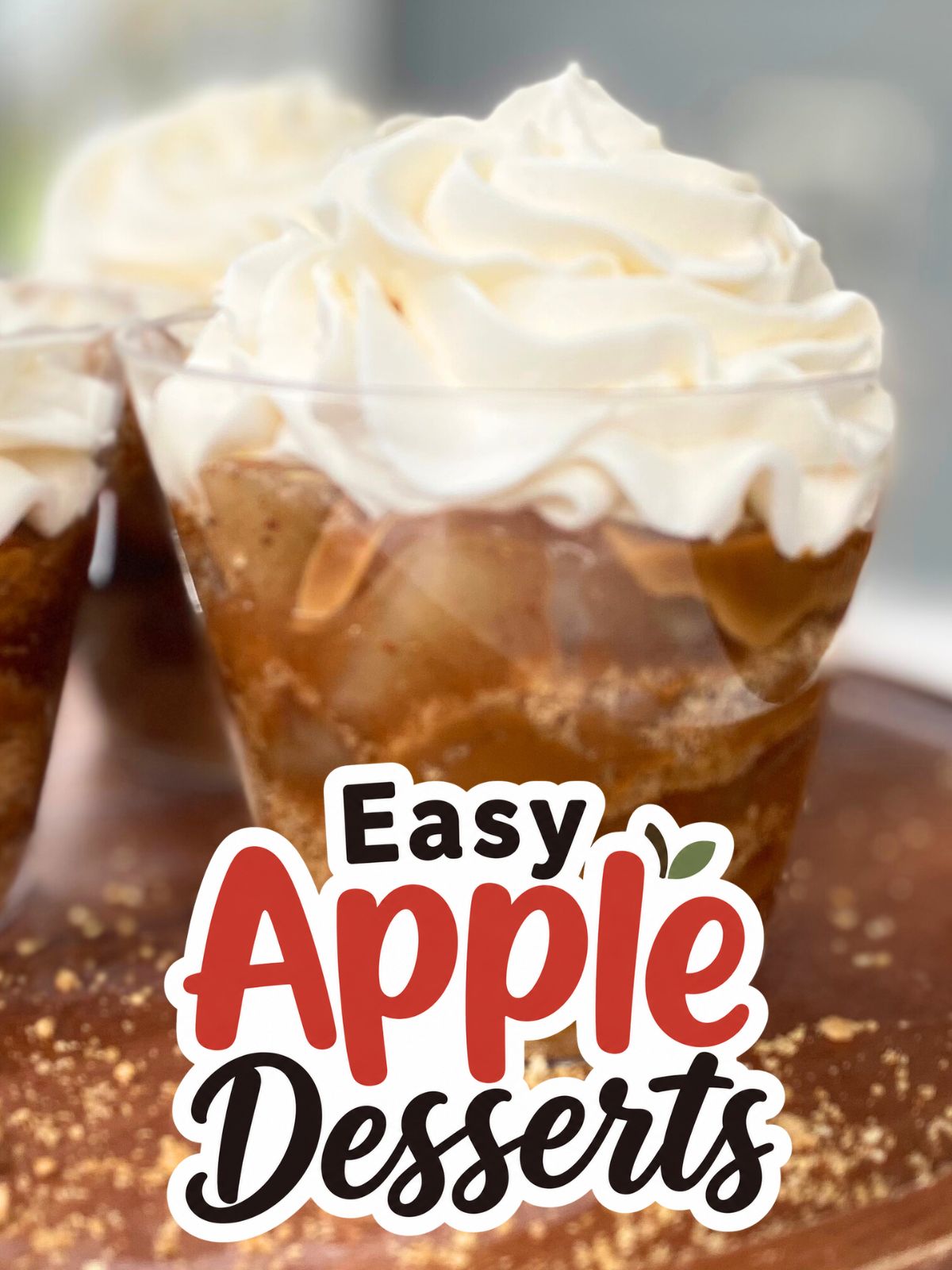 apple pie dulce de leche parfaits