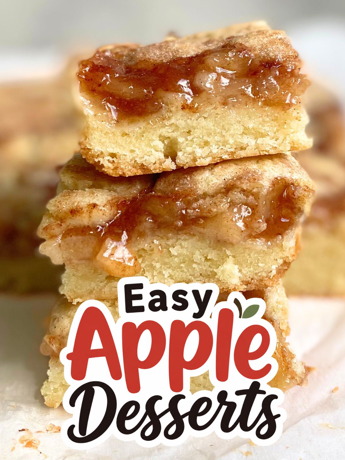 apple pie sugar cookie bars
