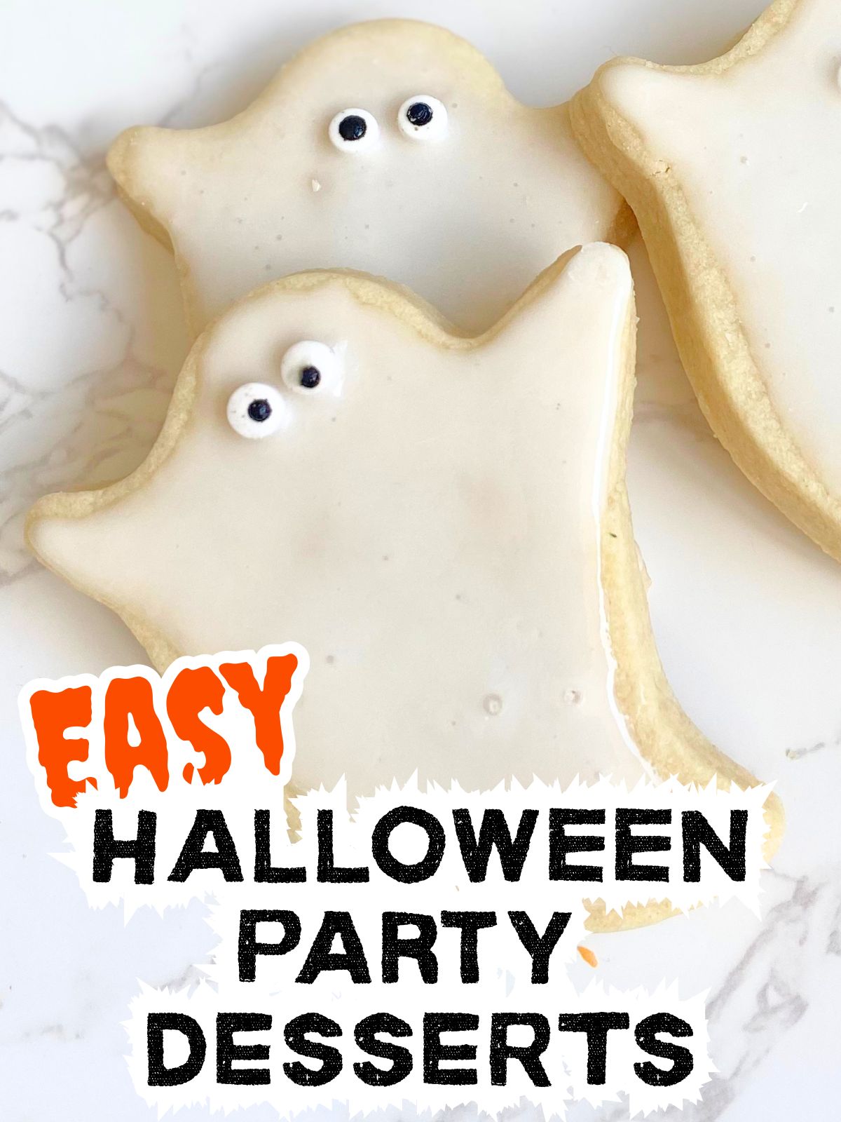 ghost sugar cookies