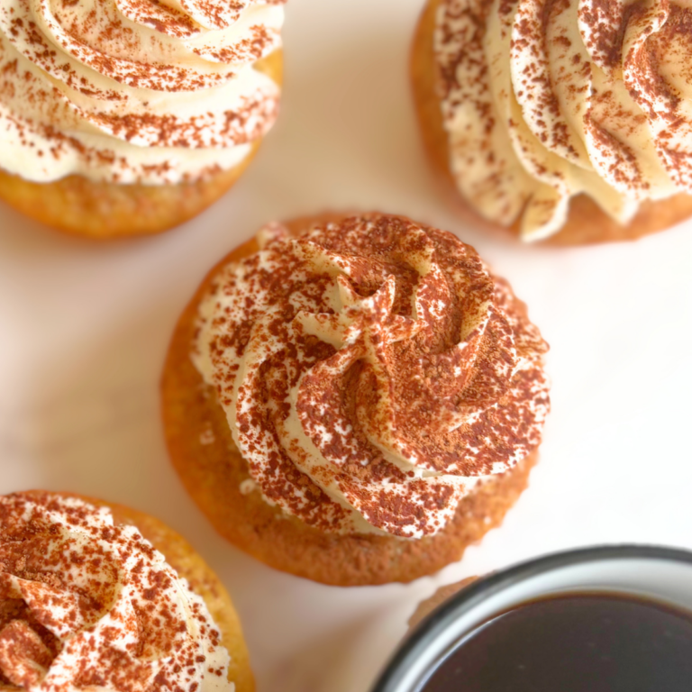 Gluten free tiramisu cupcakes