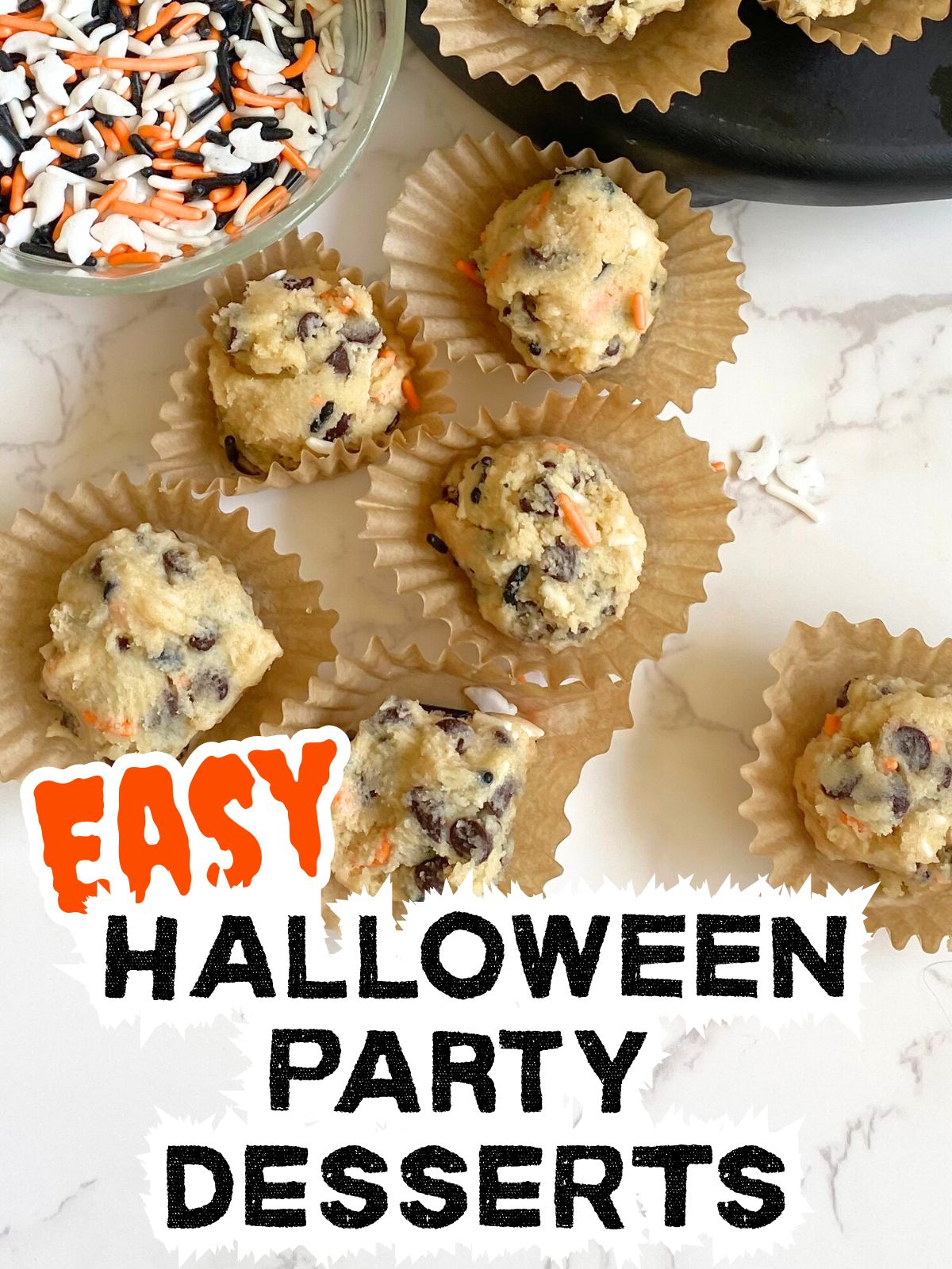halloween cookie dough