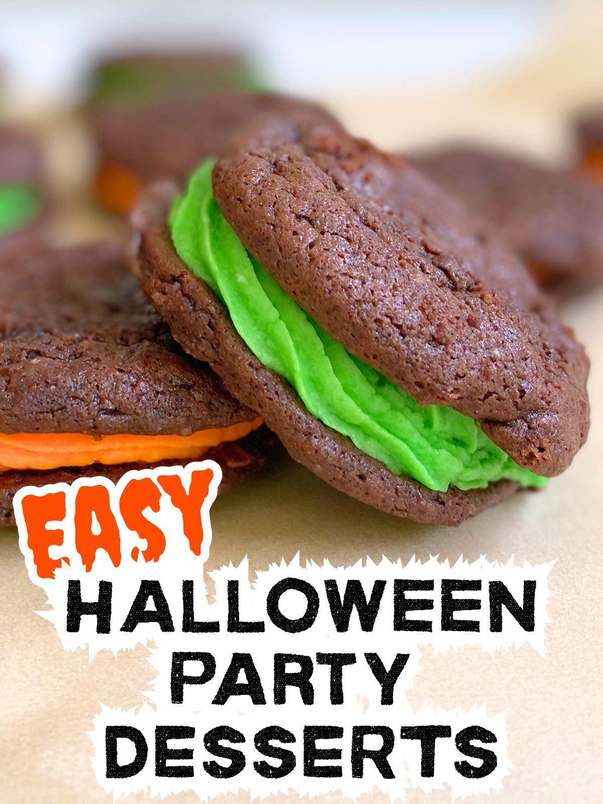 halloween whoopie pies