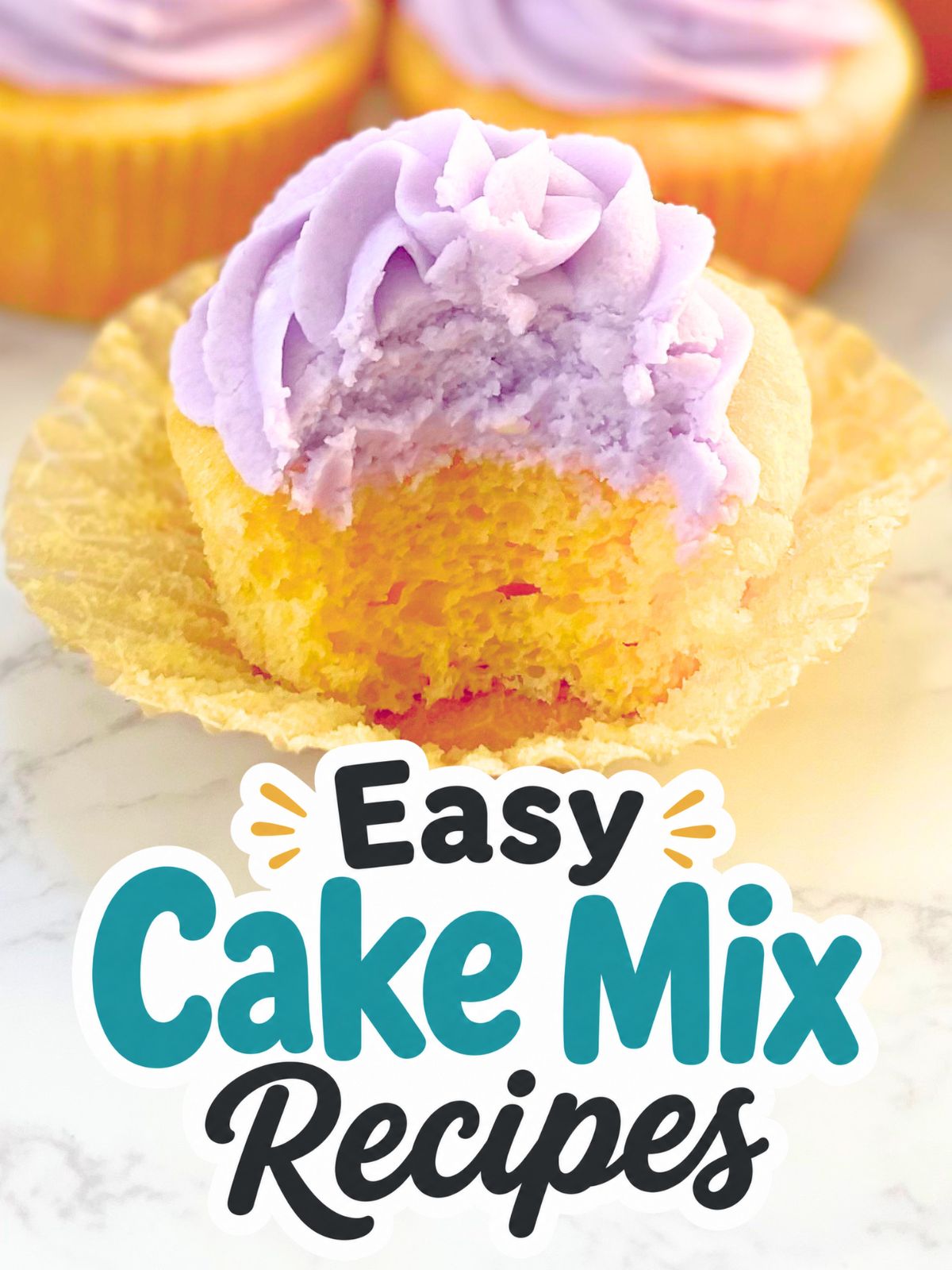 lemon lavender cupcakes