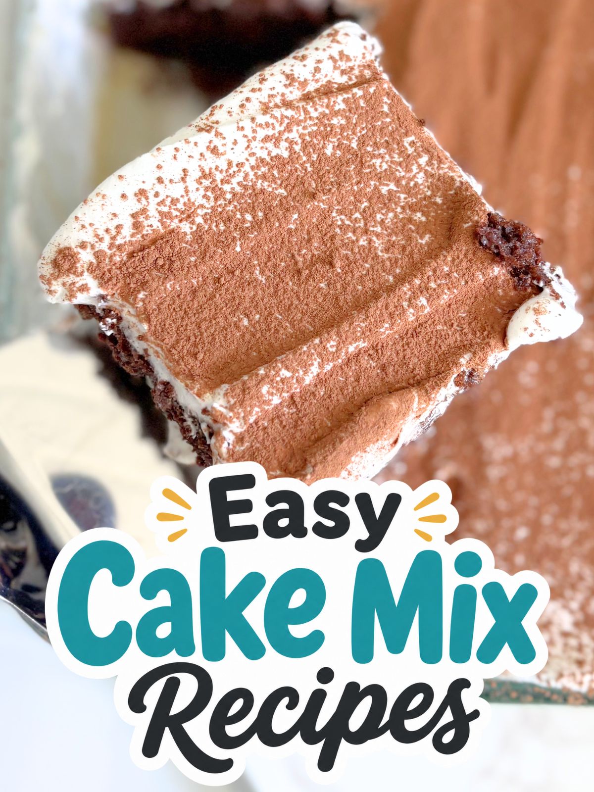 mexican hot chocolate poke cake