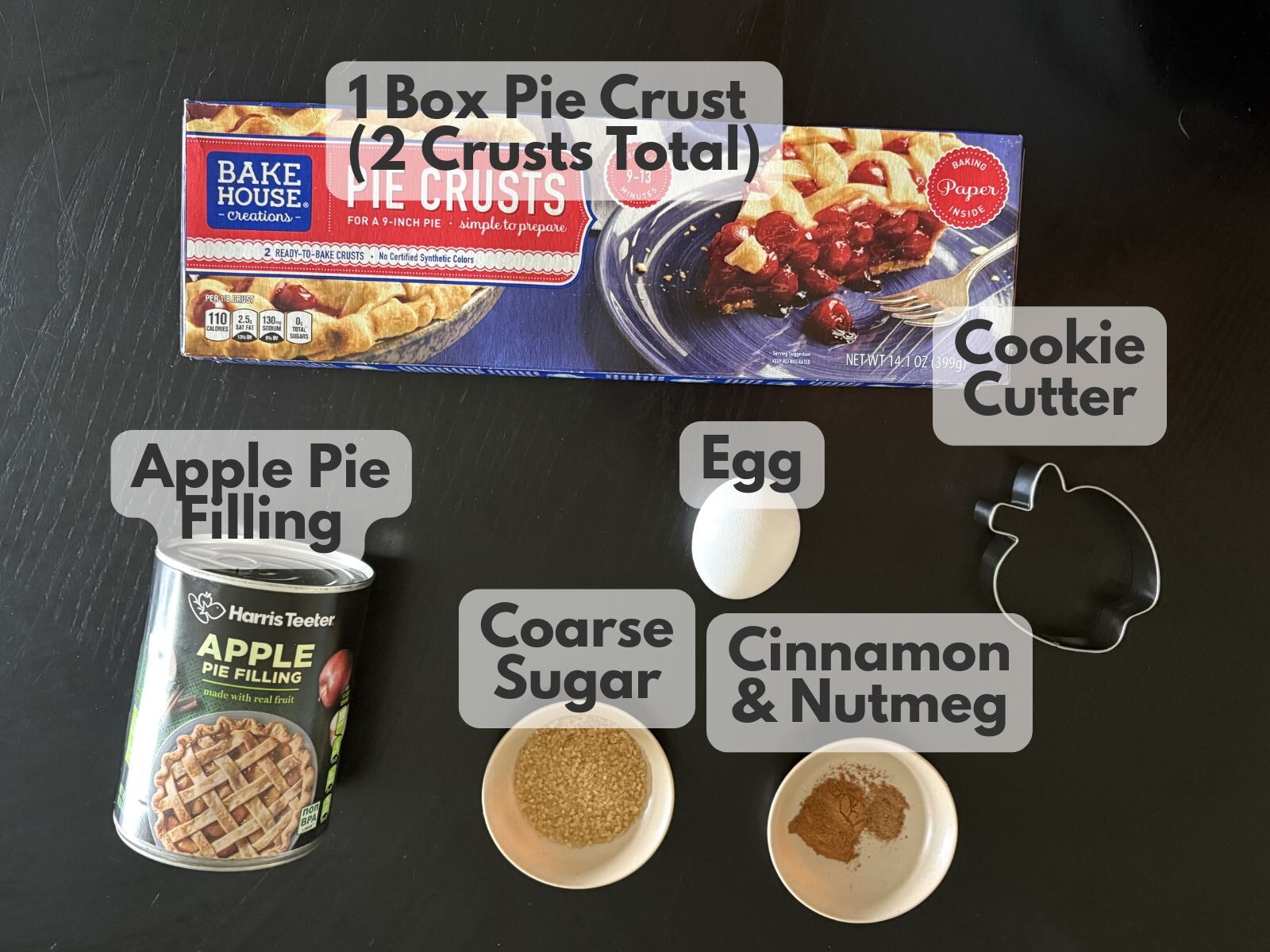 mini apple pies ingredients