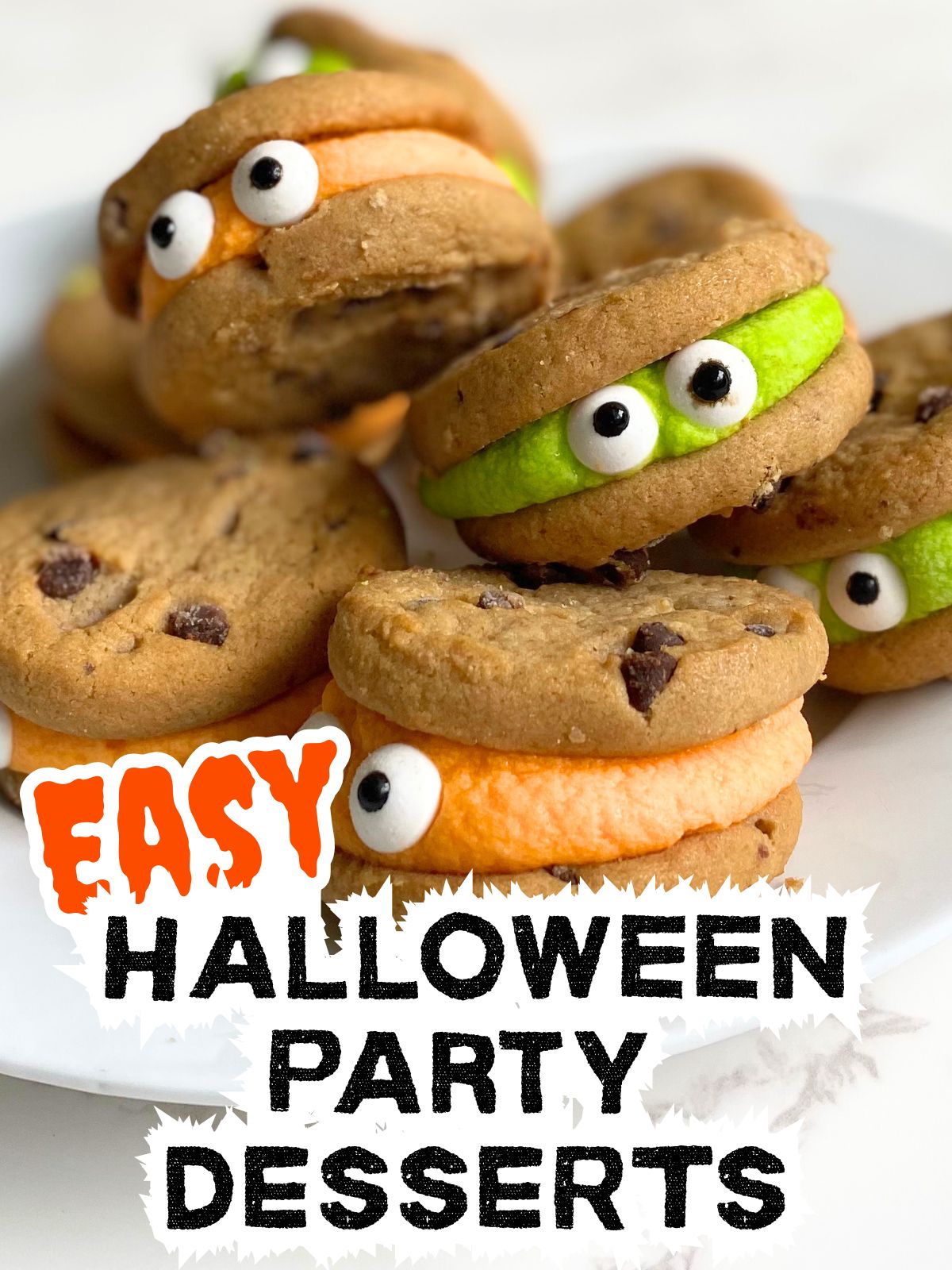 monster cookie sandwiches