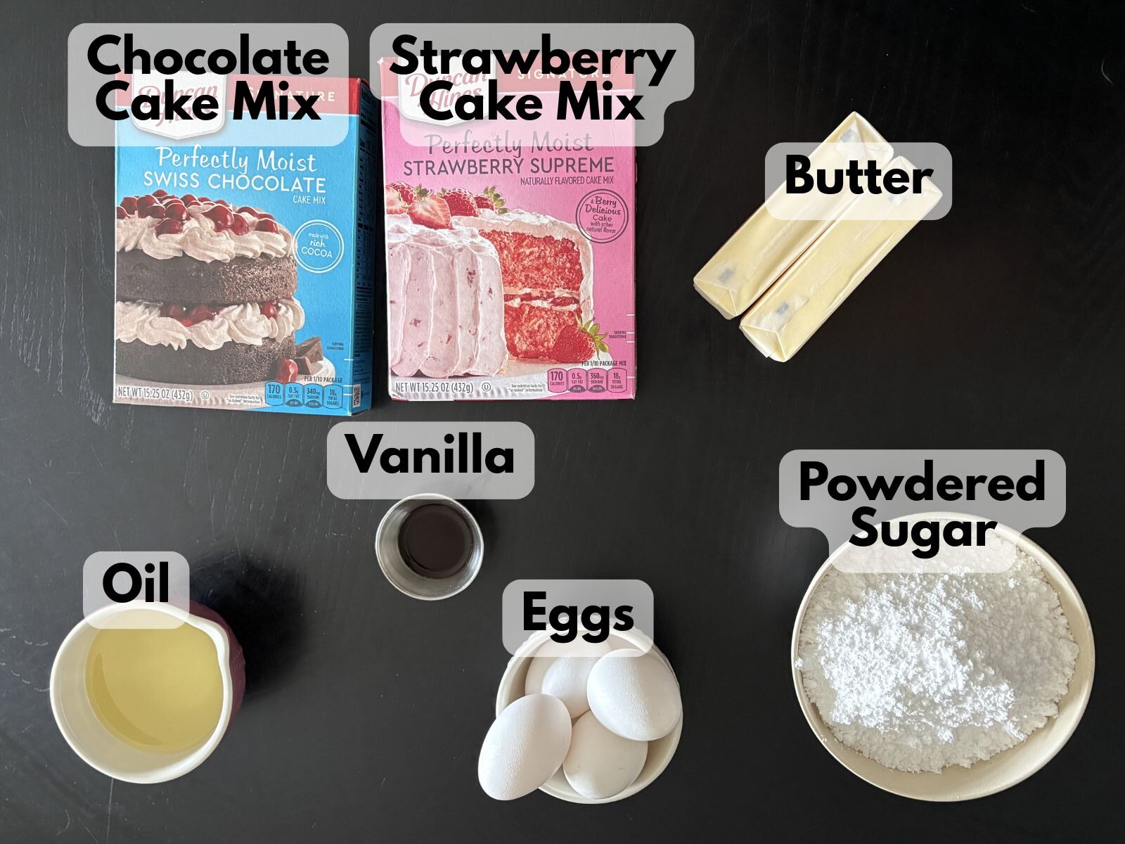 neapolitan cake mix cookies ingredients
