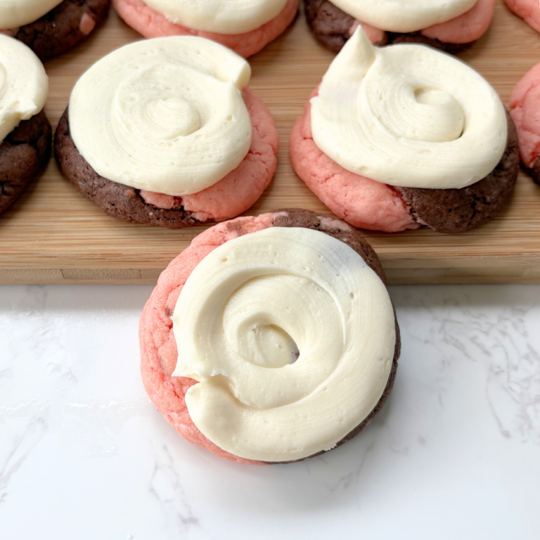 neapolitan cake mix cookies