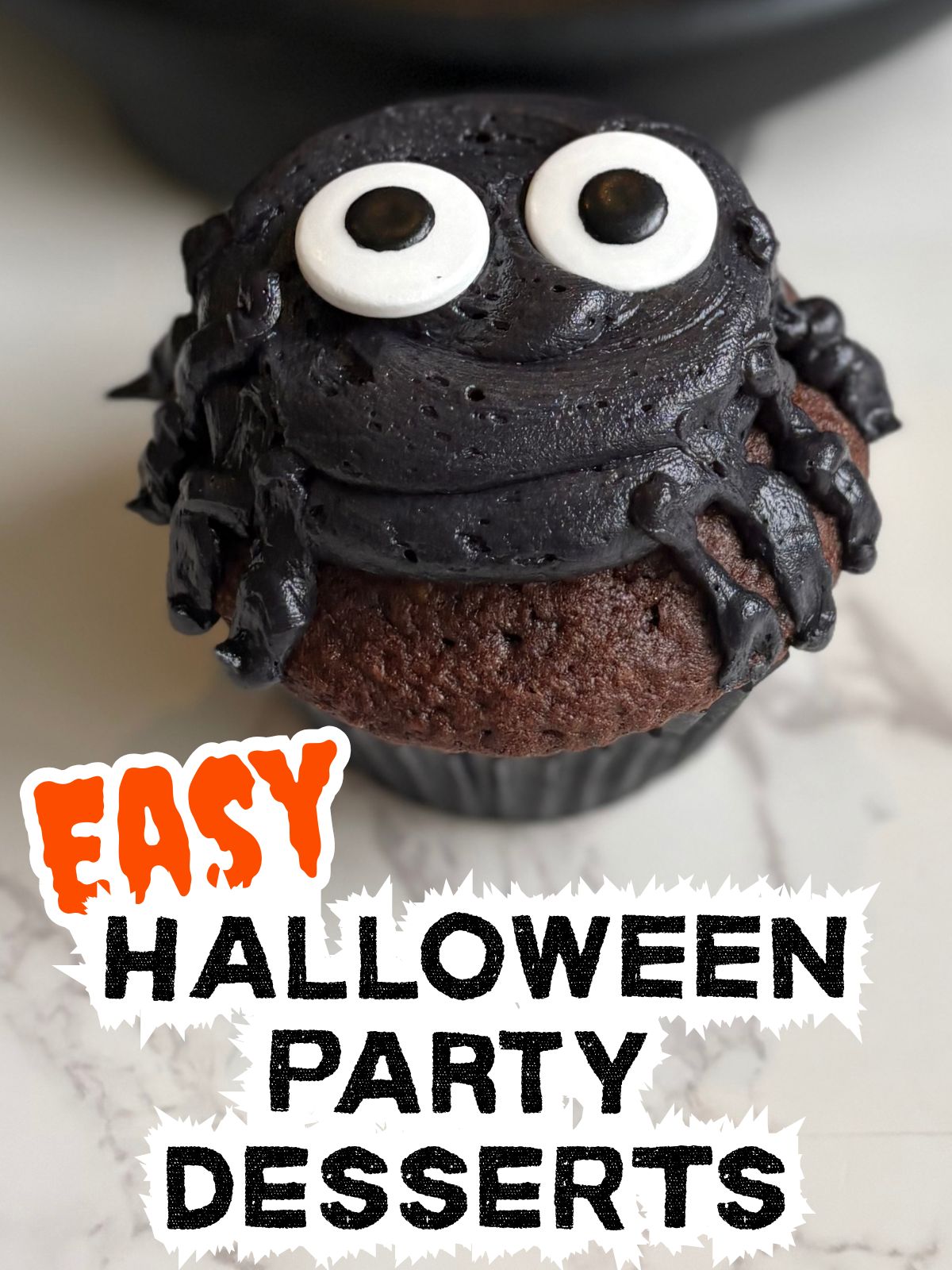 spider cupcakes