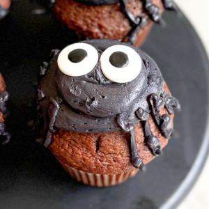 spider cupcakes