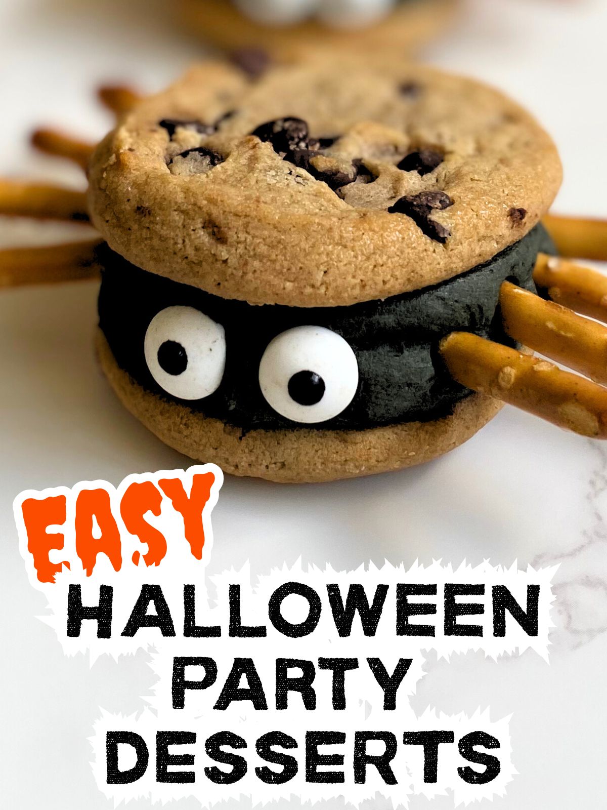 spider sandwich cookies