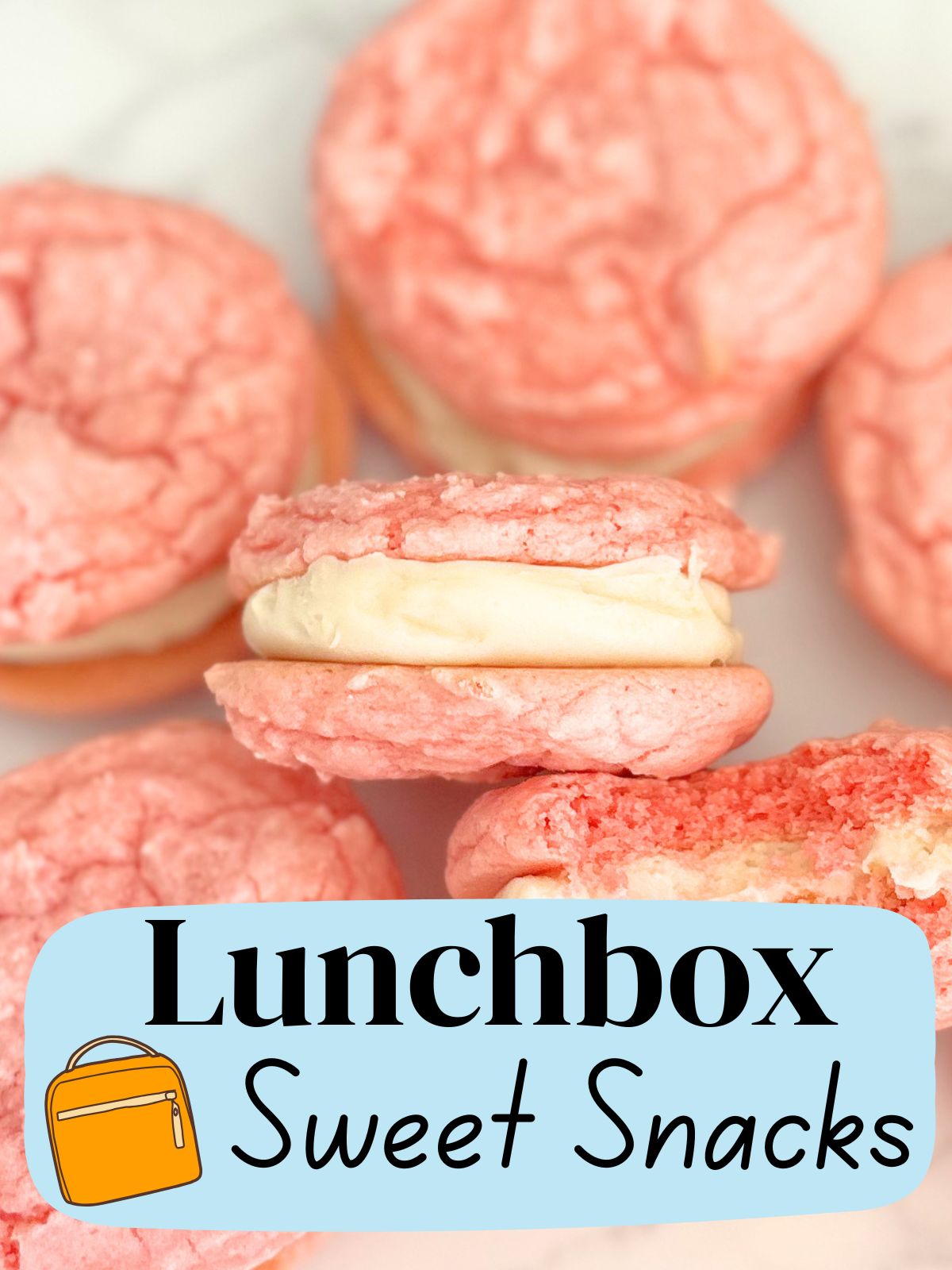 strawberry cake mix whoopie pies