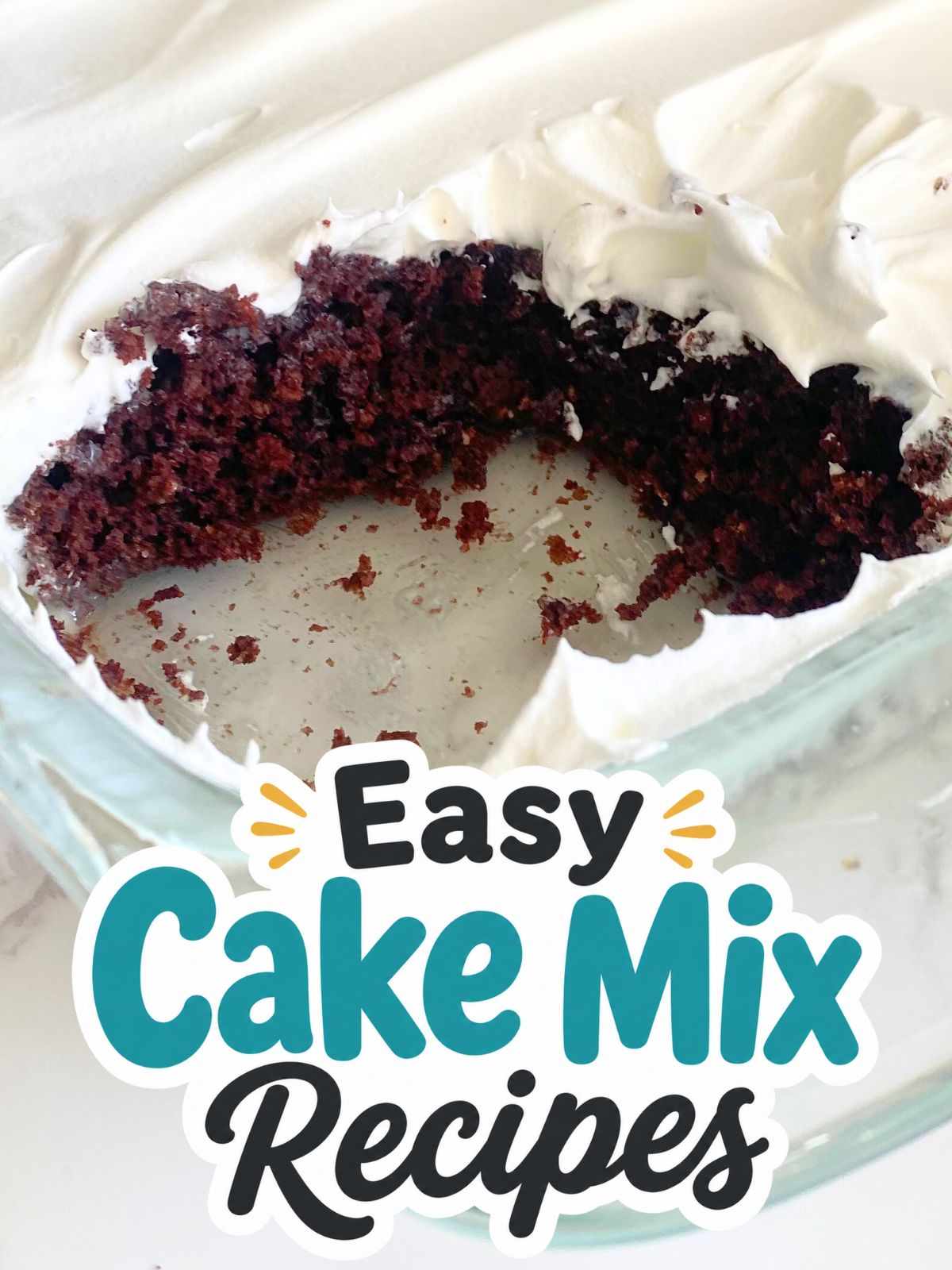weight watchers chocolate poke cake