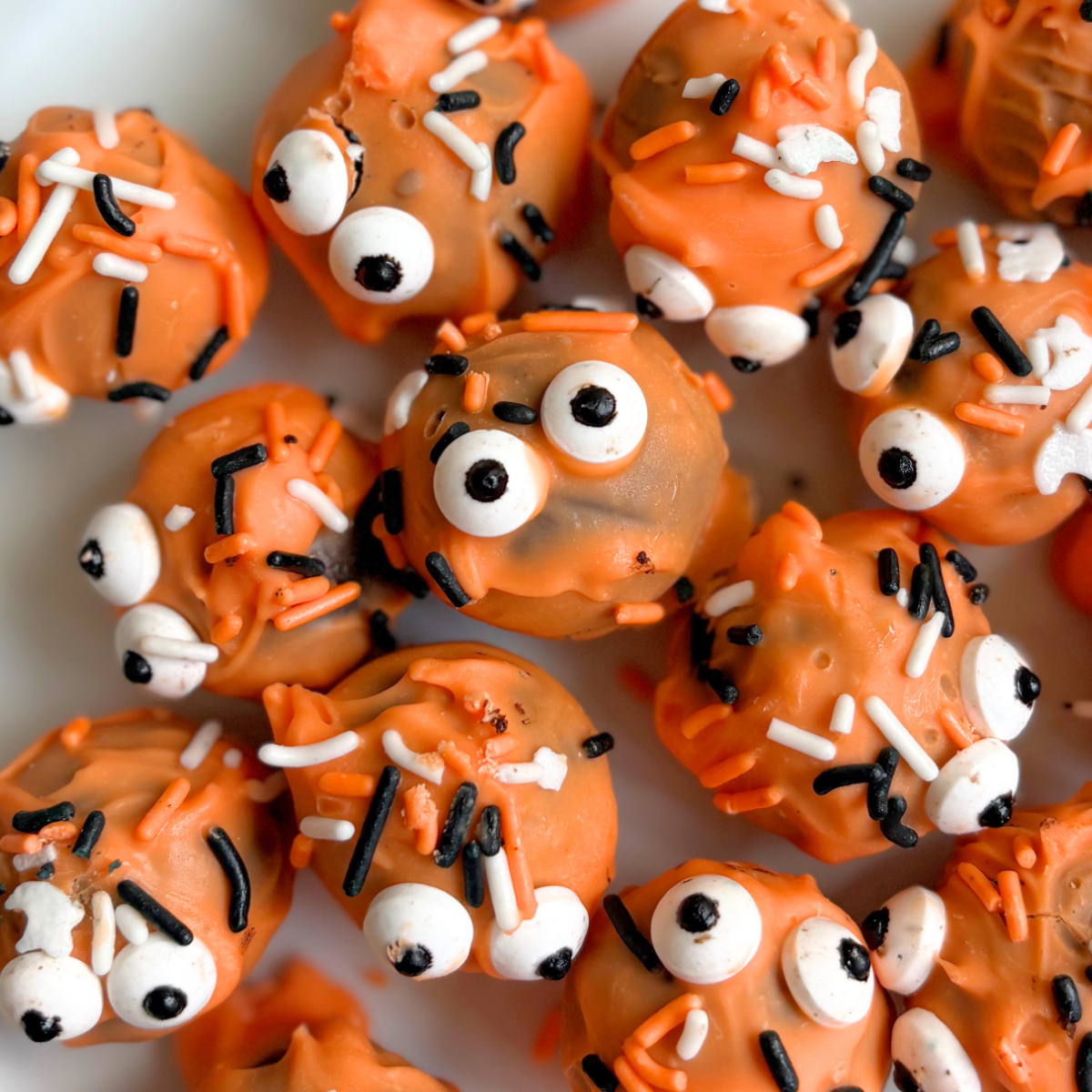 monster halloween oreo balls