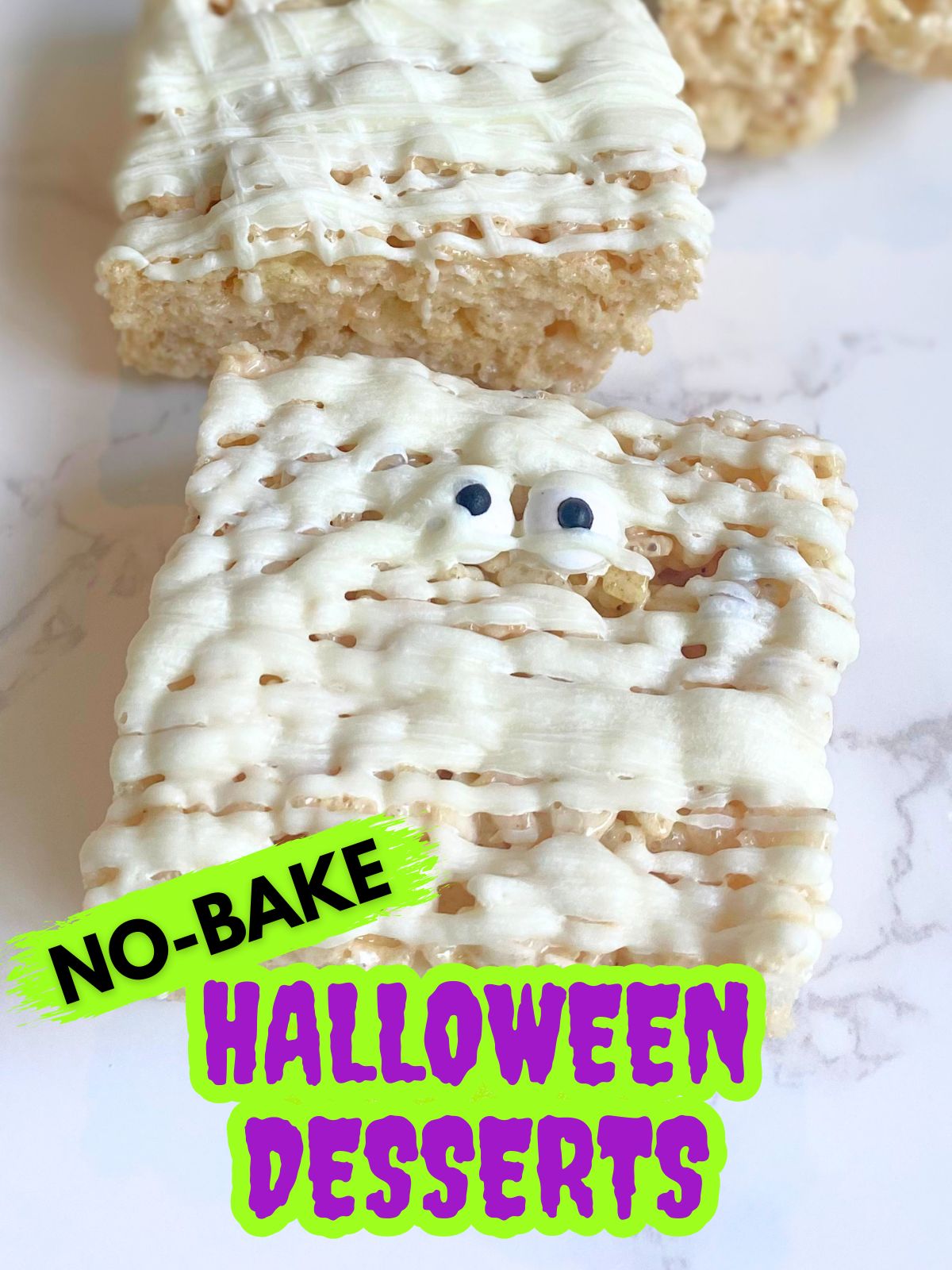 mummy rice krispie treats