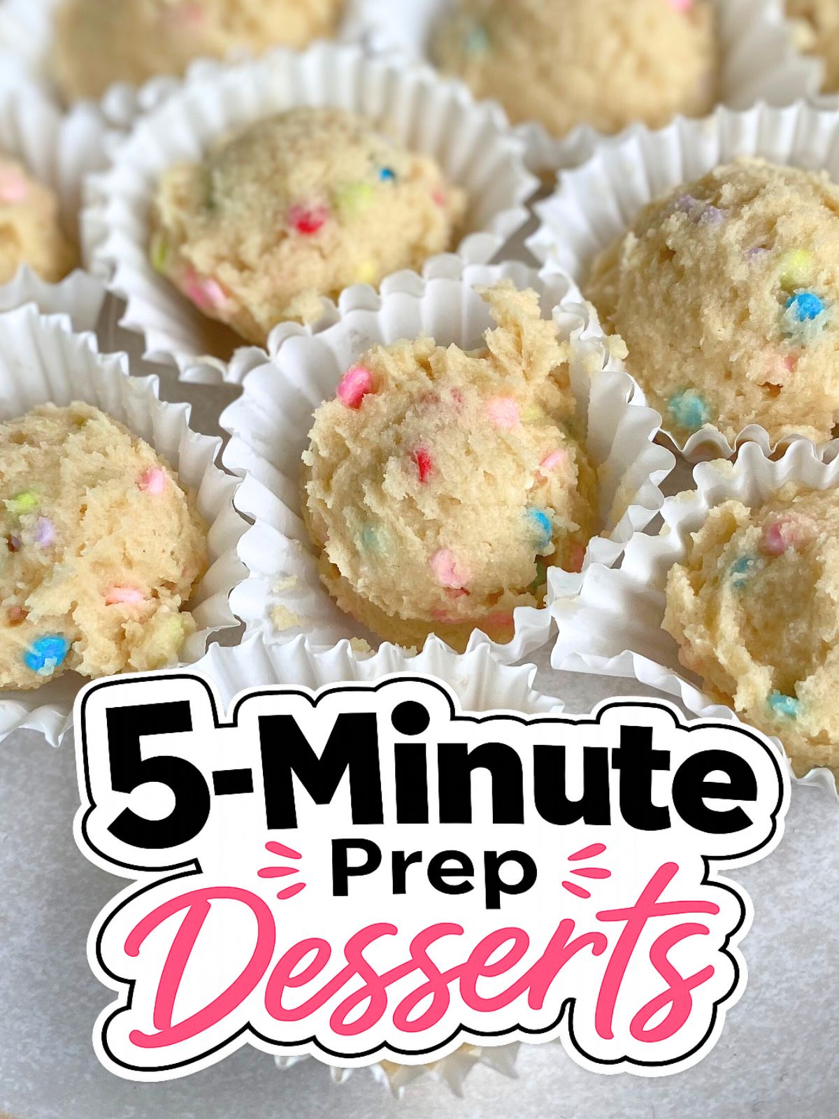 birthday cake edible cookie dough