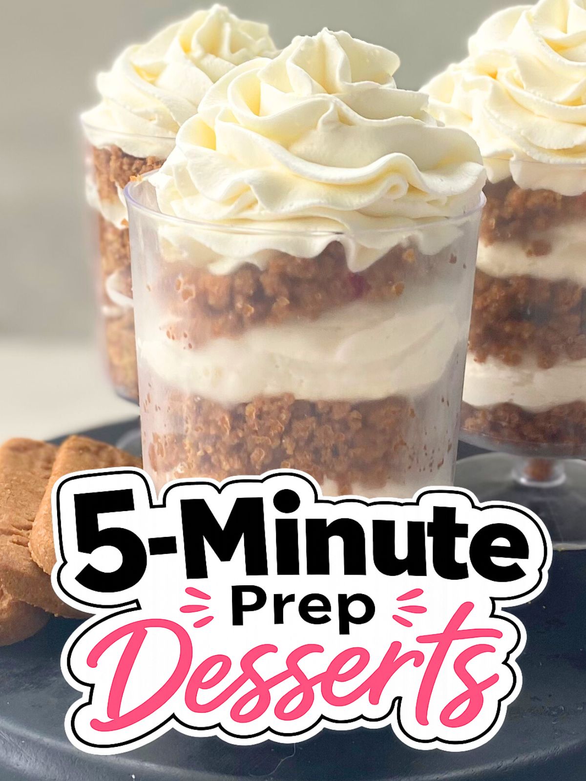 biscoff cheesecake parfaits
