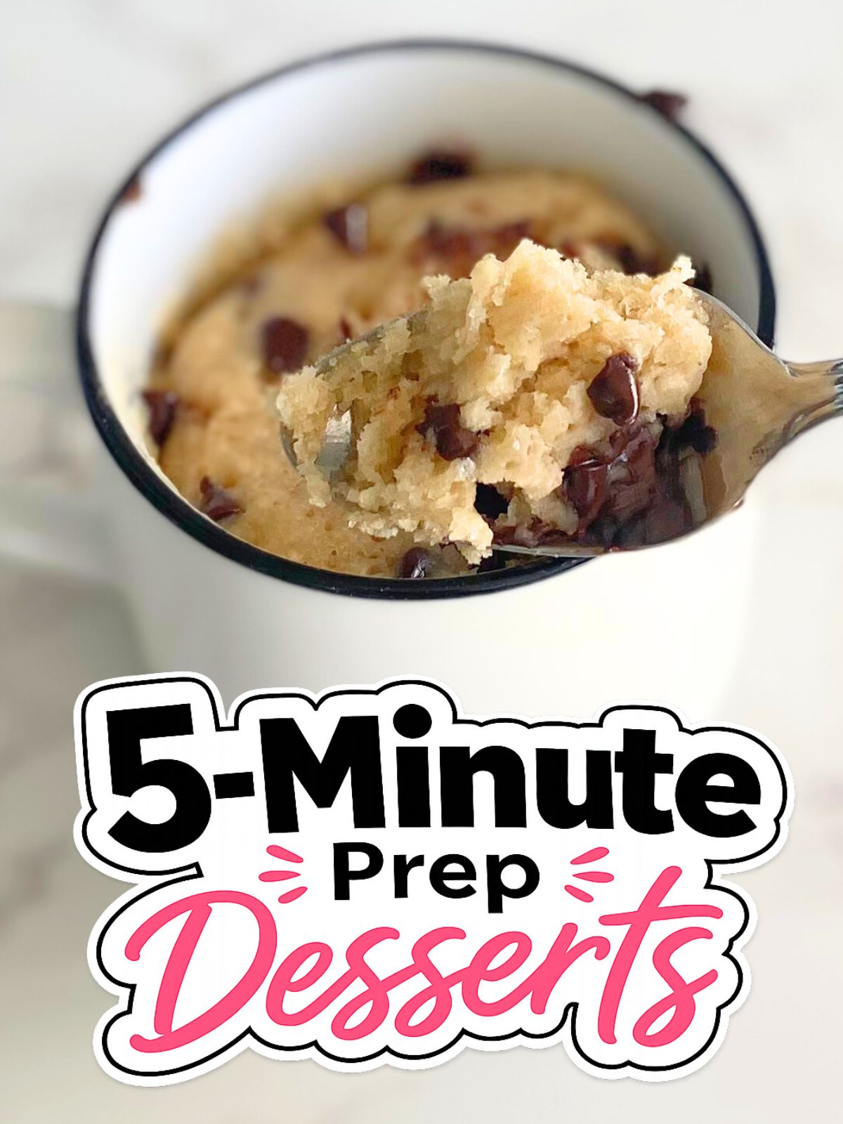chocolate chip cookie mug cake