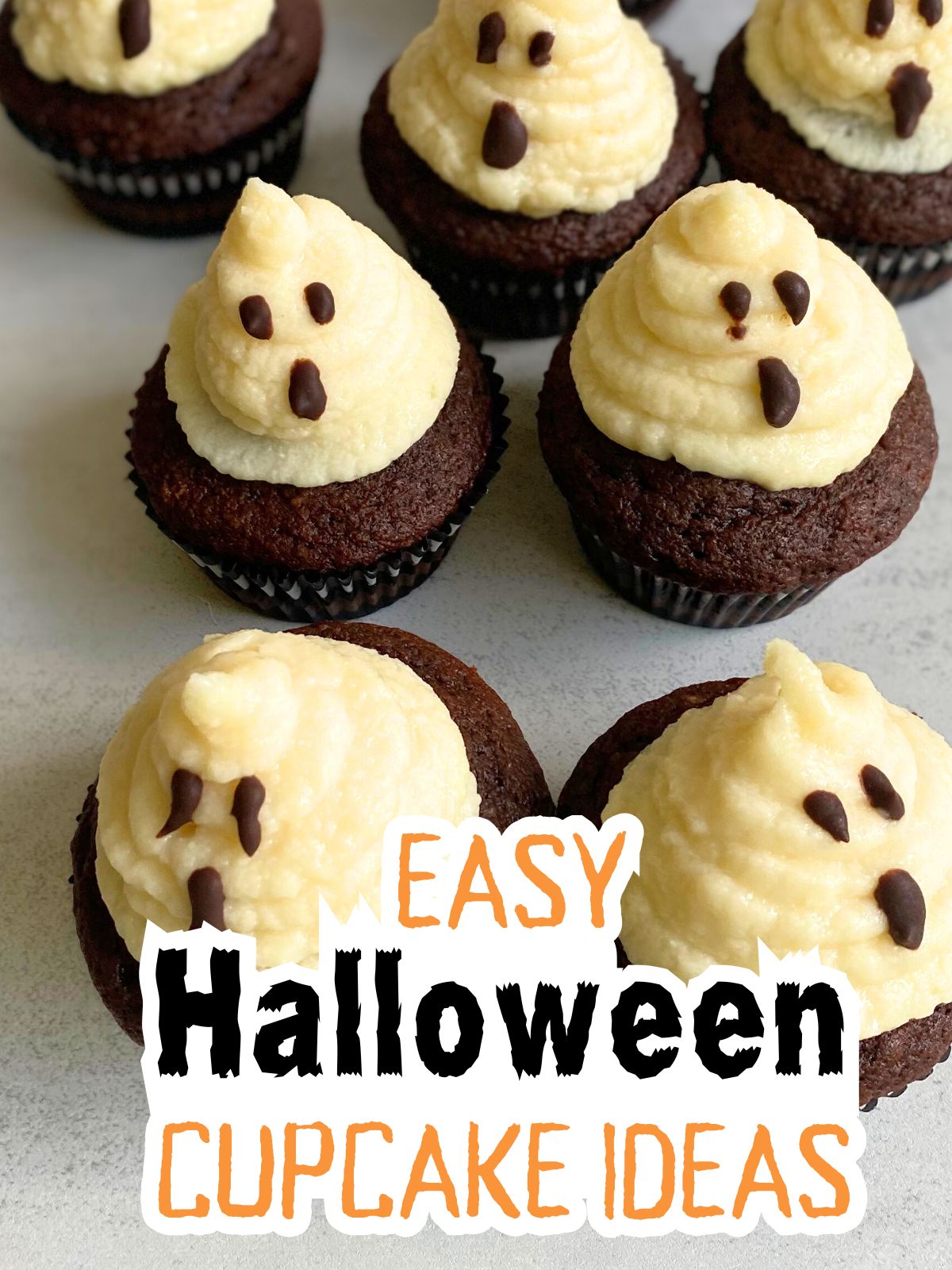 ghost cupcakes