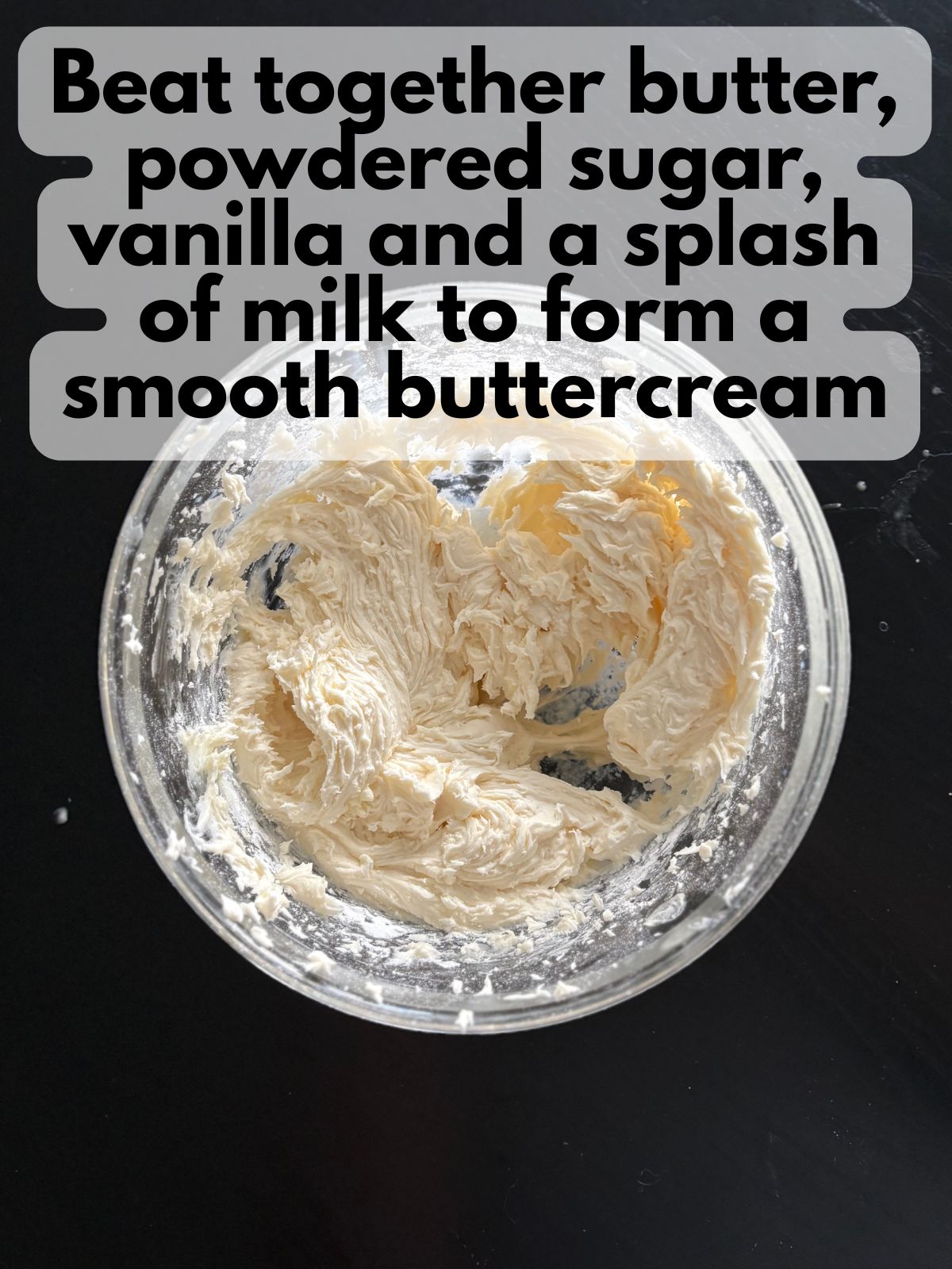 vanilla buttercream frosting