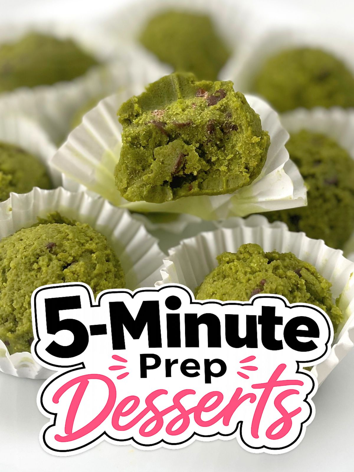 matcha cookie dough