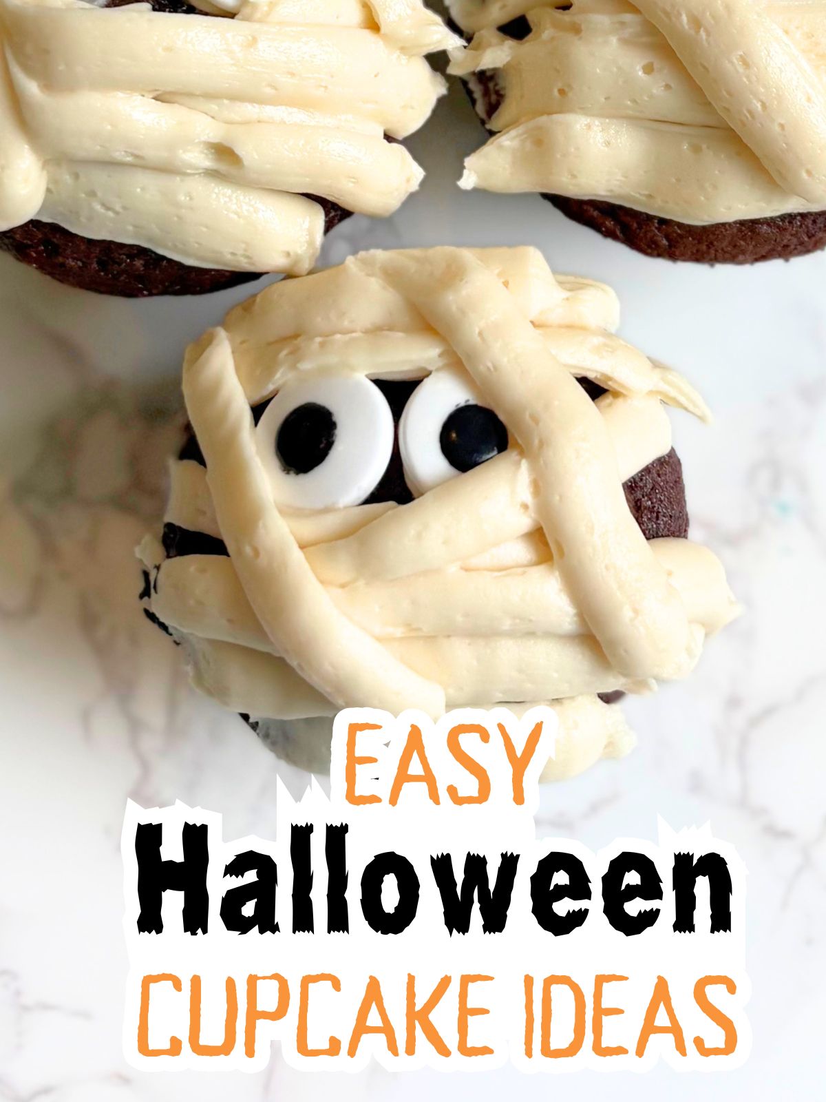 mummy cupcakes