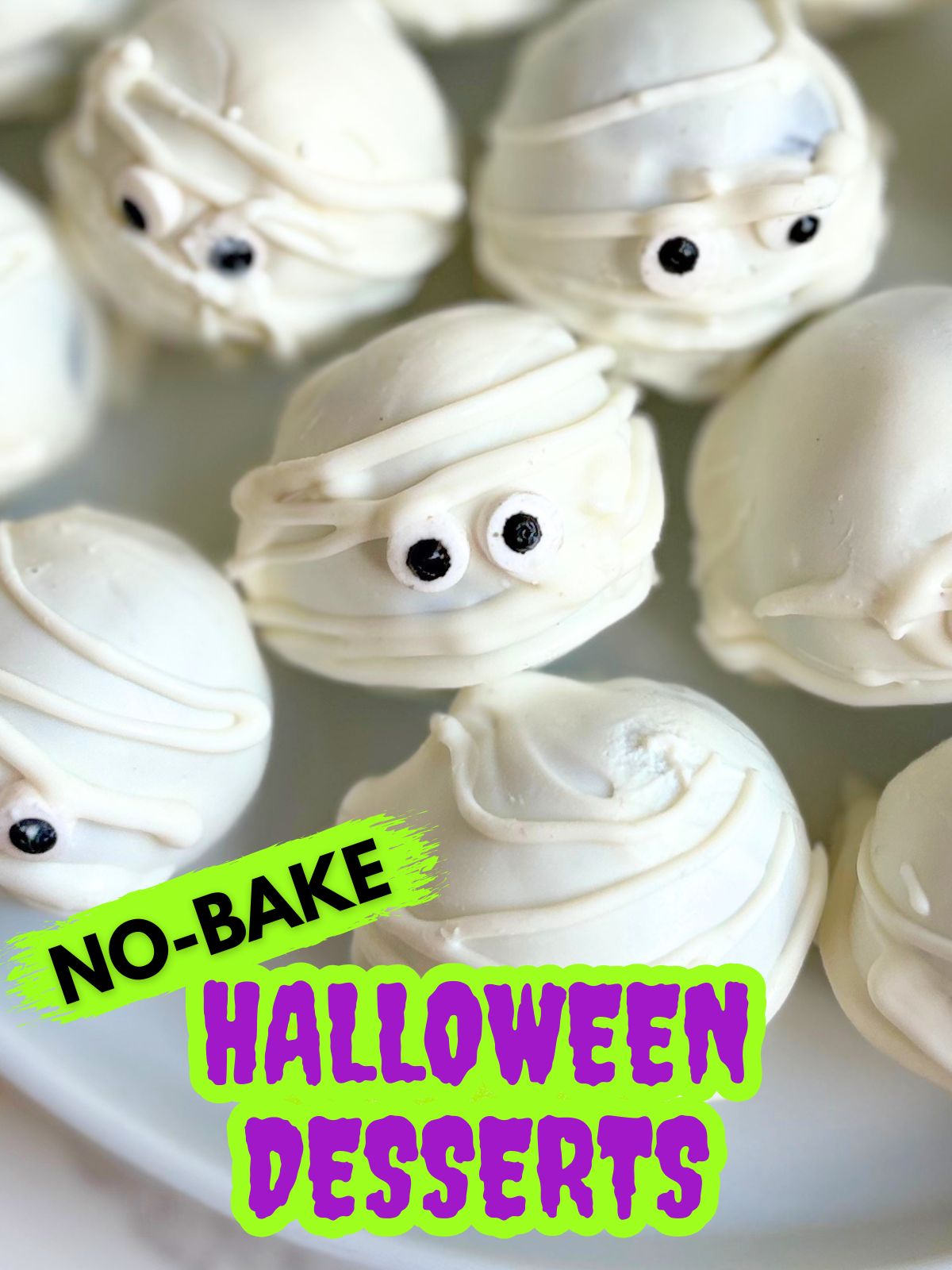 mummy oreo balls