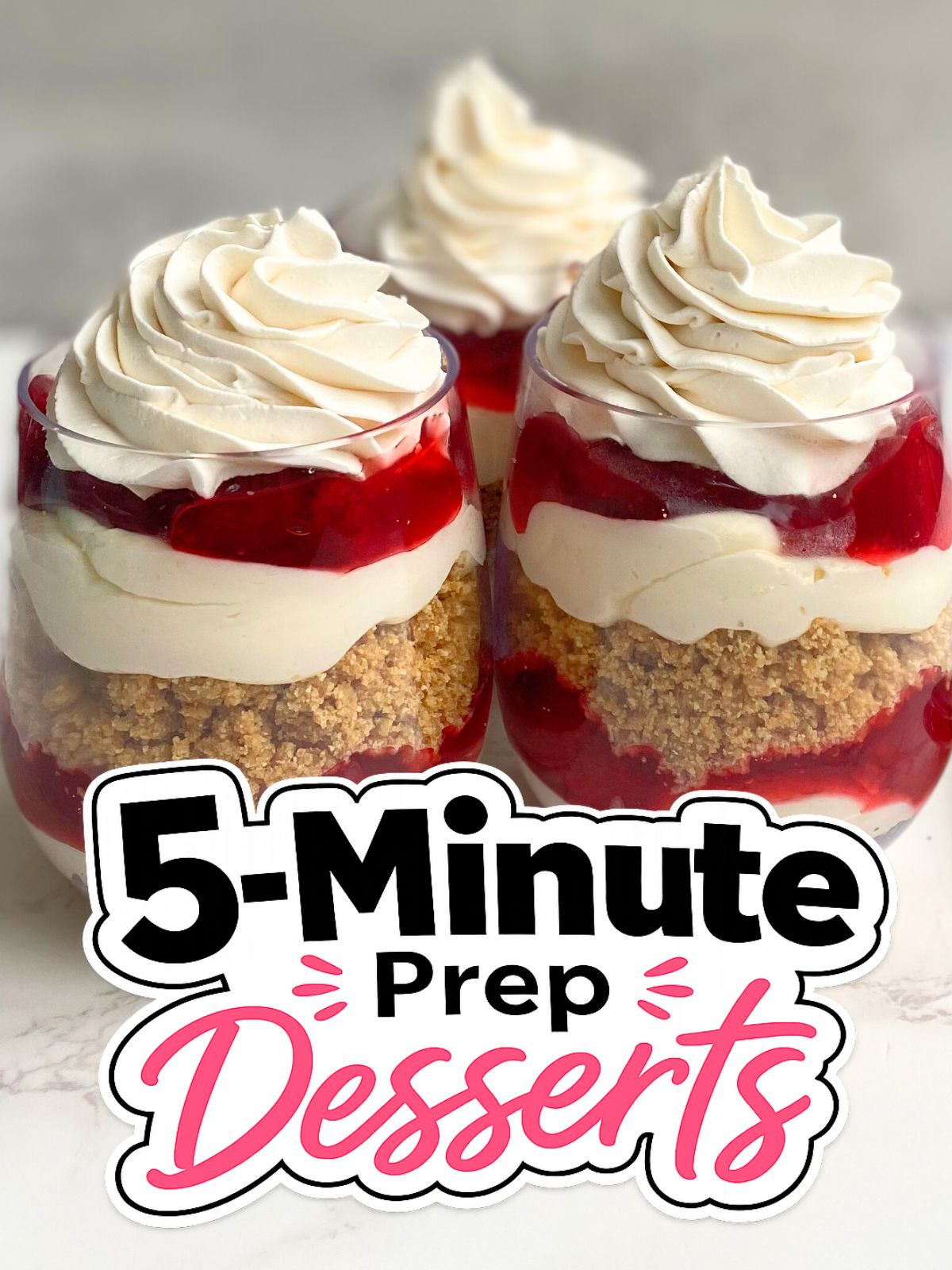 strawberry pie cheesecake cups