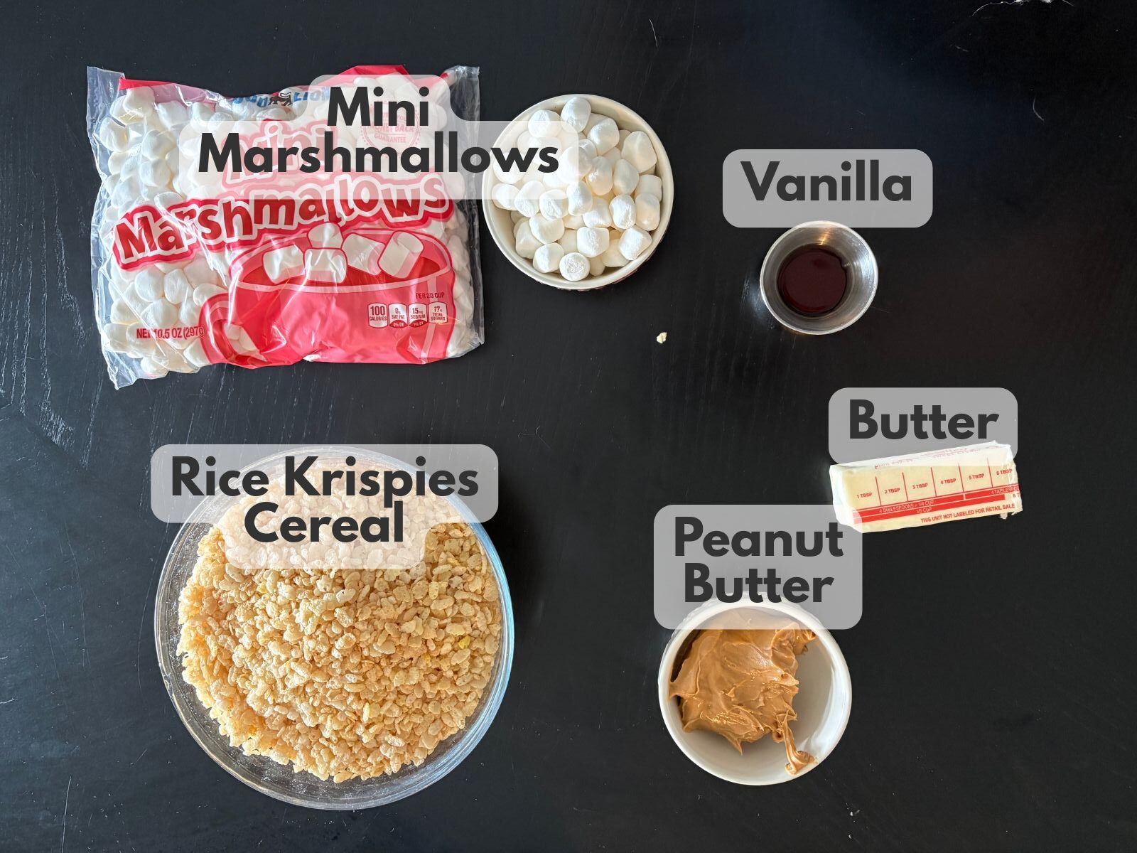 fluffernutter rice krispie treats ingredients
