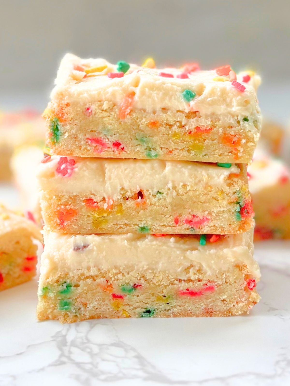 Thanksgiving sprinkle cookie bars