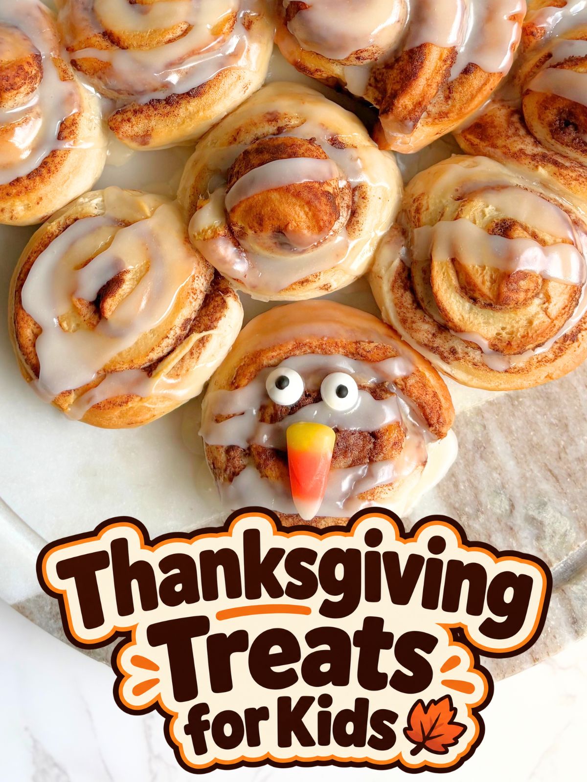 Turkey pull apart cinnamon rolls