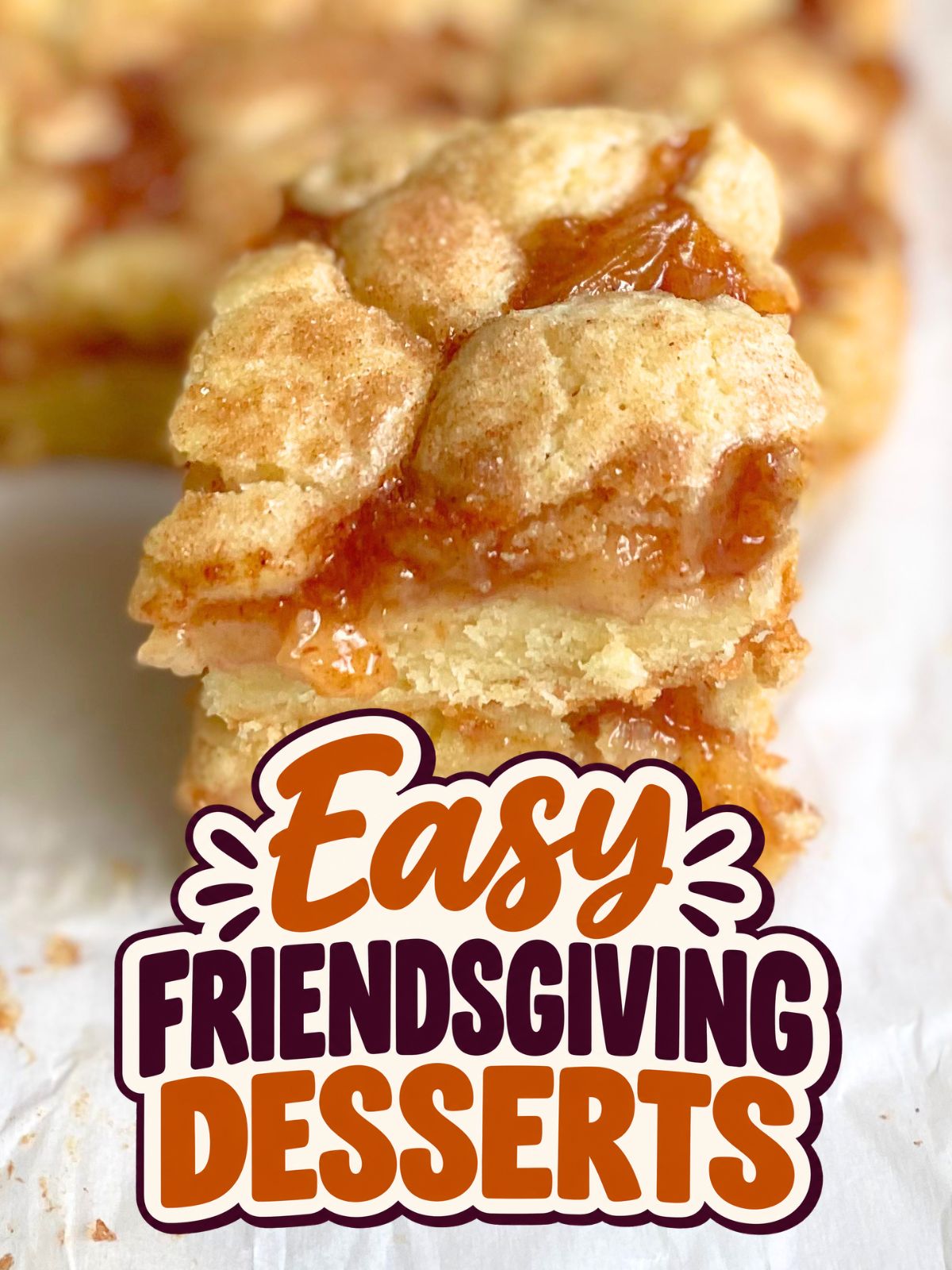 apple pie sugar cookie bars