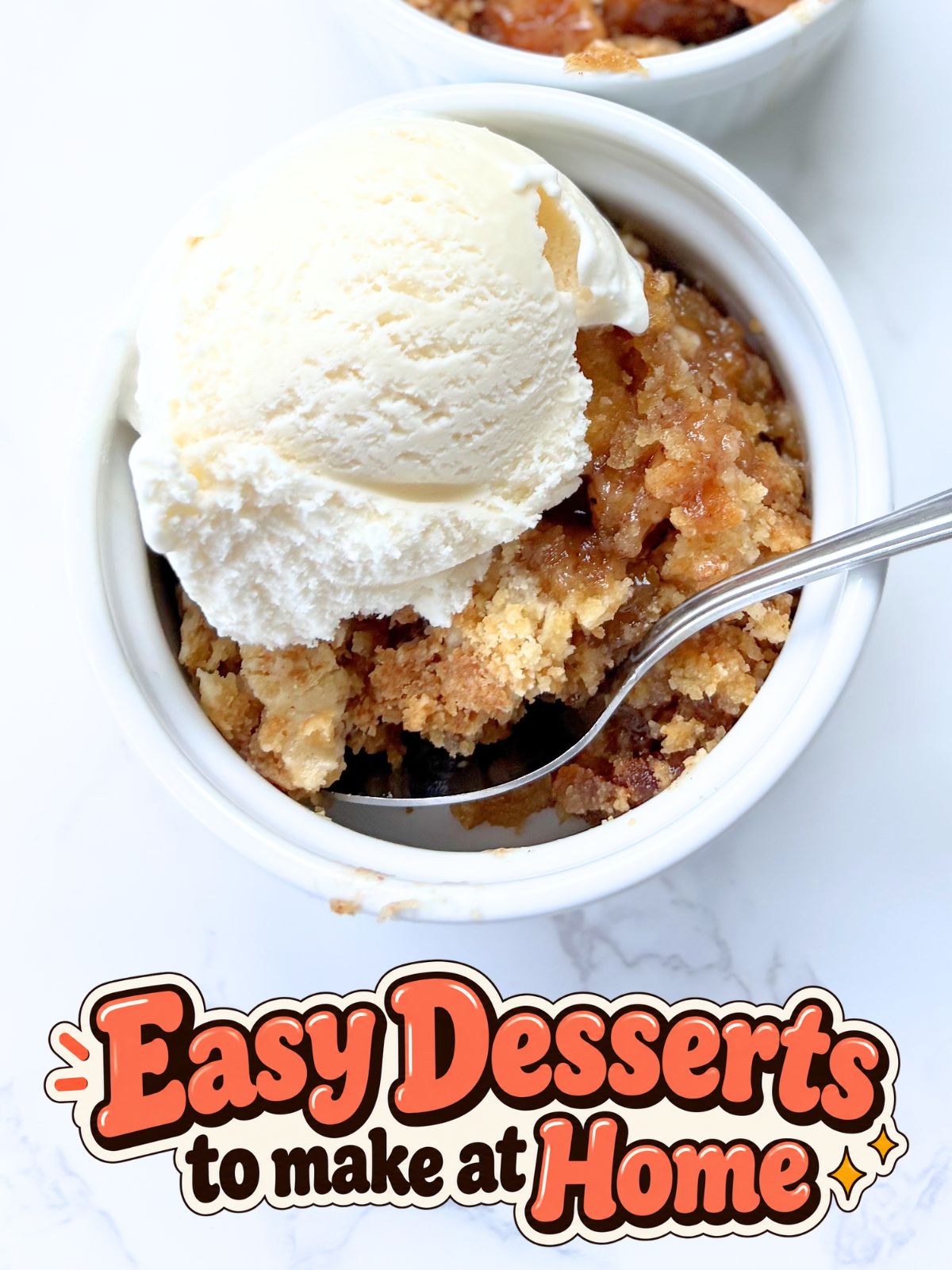 cake mix apple cobbler