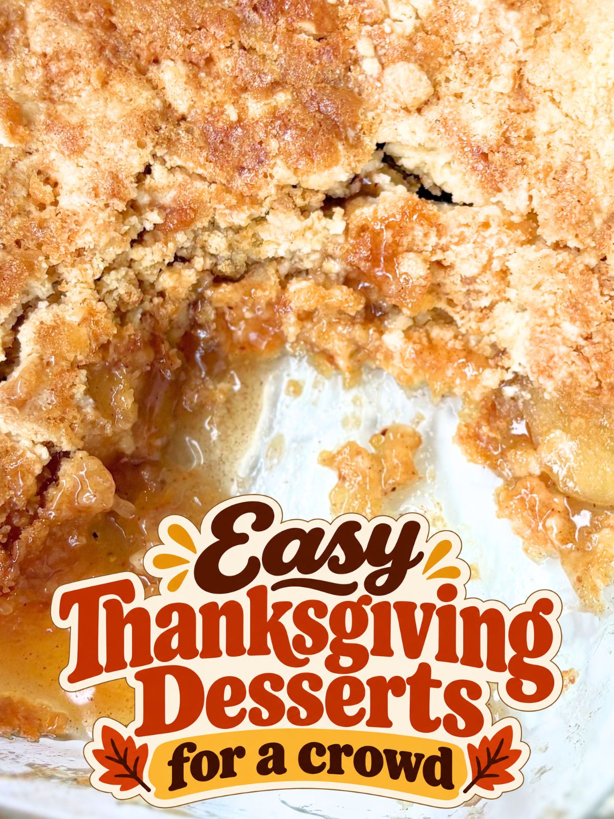 cake mix apple cobbler