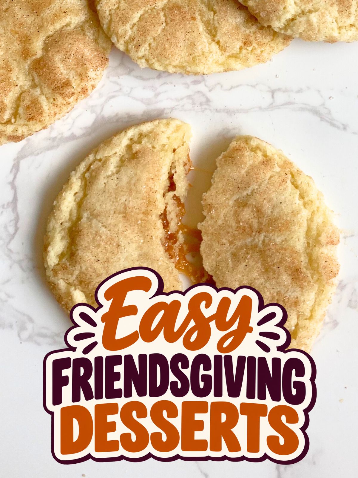caramel stuffed snickerdoodles