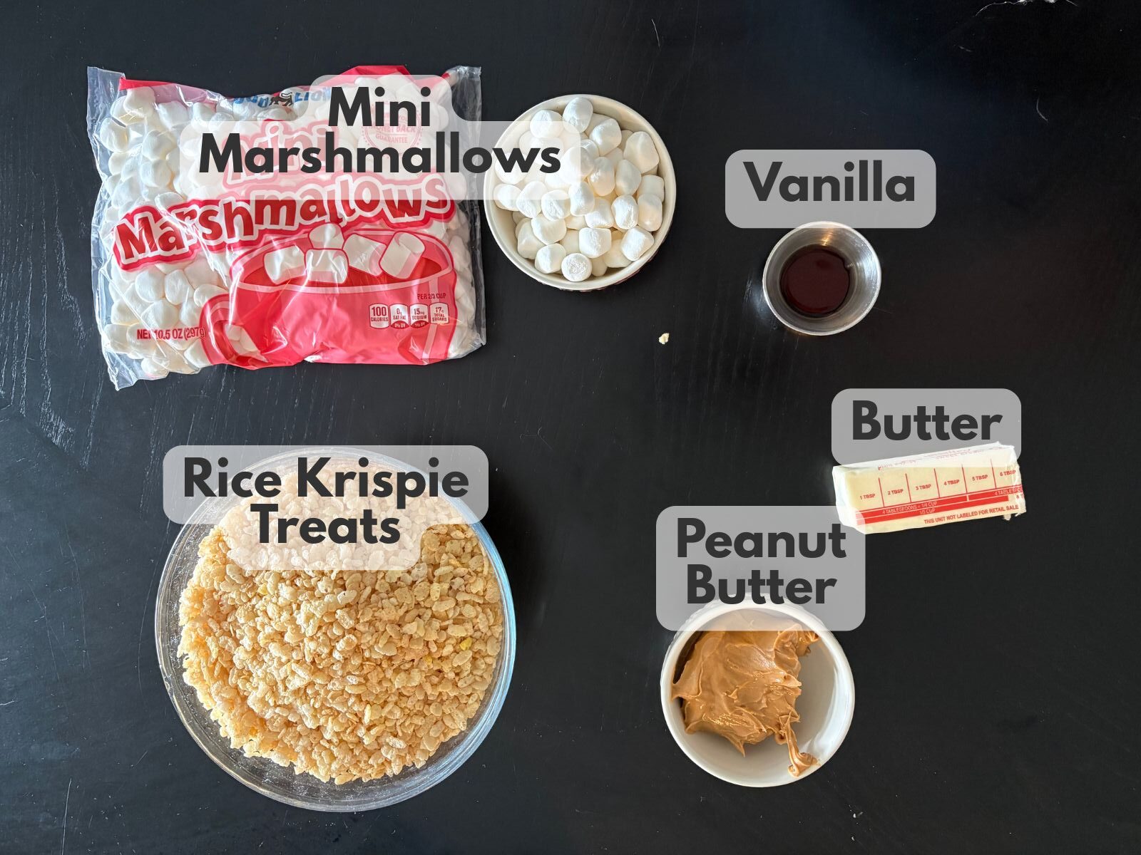 fluffernutter rice krispie treats ingredients