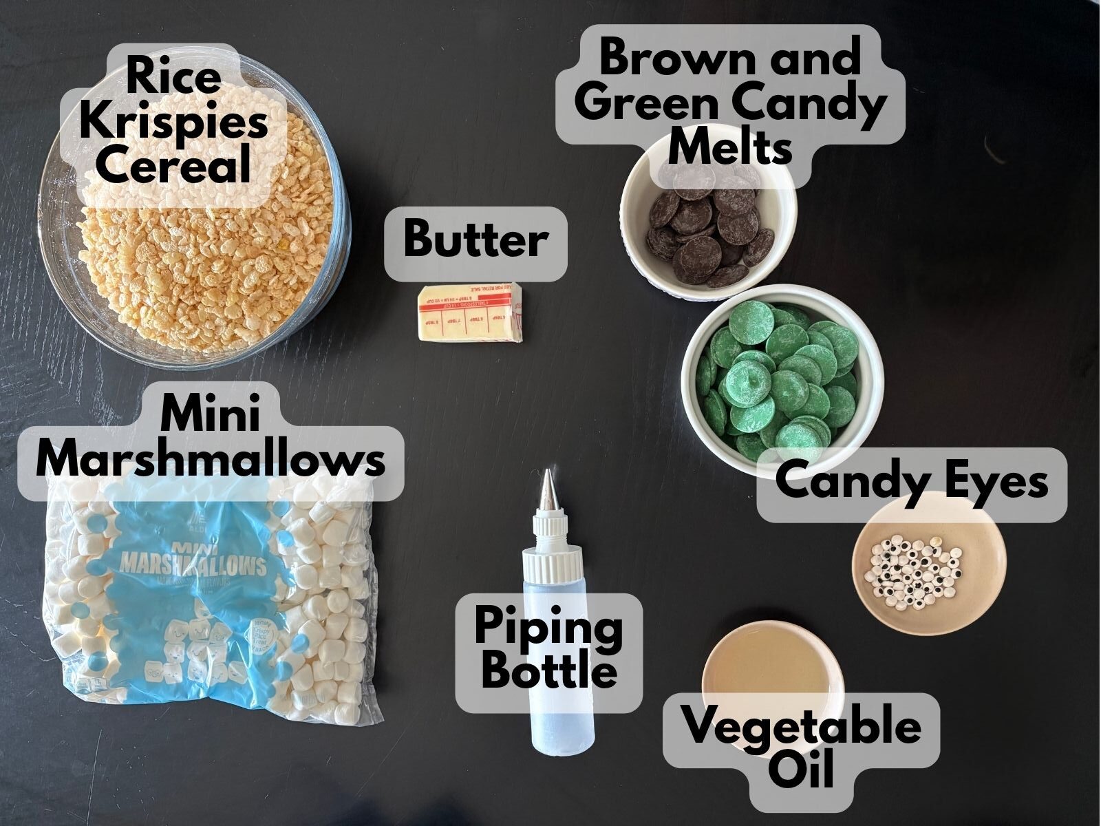 frankenstein rice krispie treats ingredients