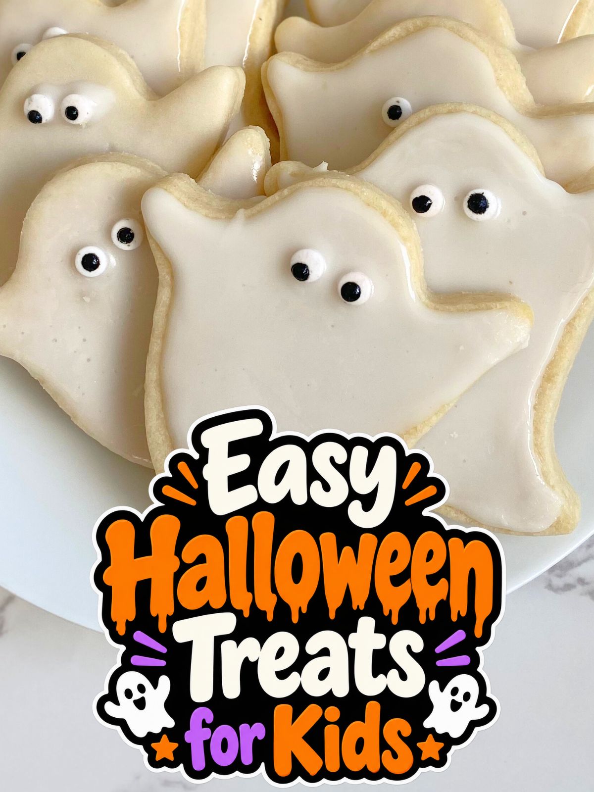 ghost sugar cookies