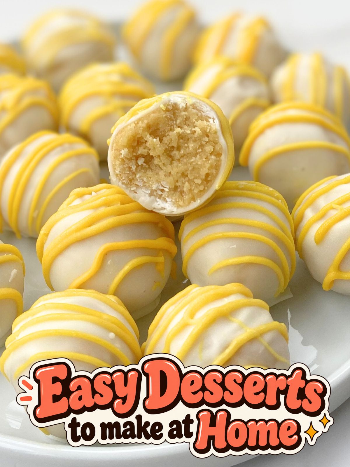 lemon oreo balls