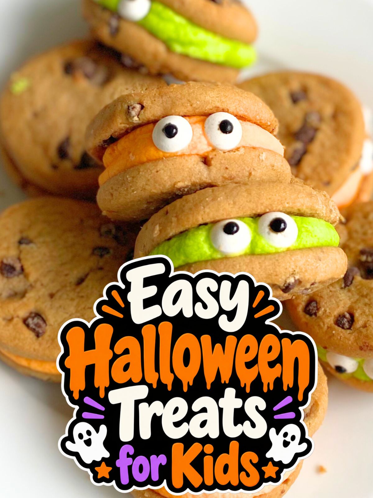 monster cookie sanwiches