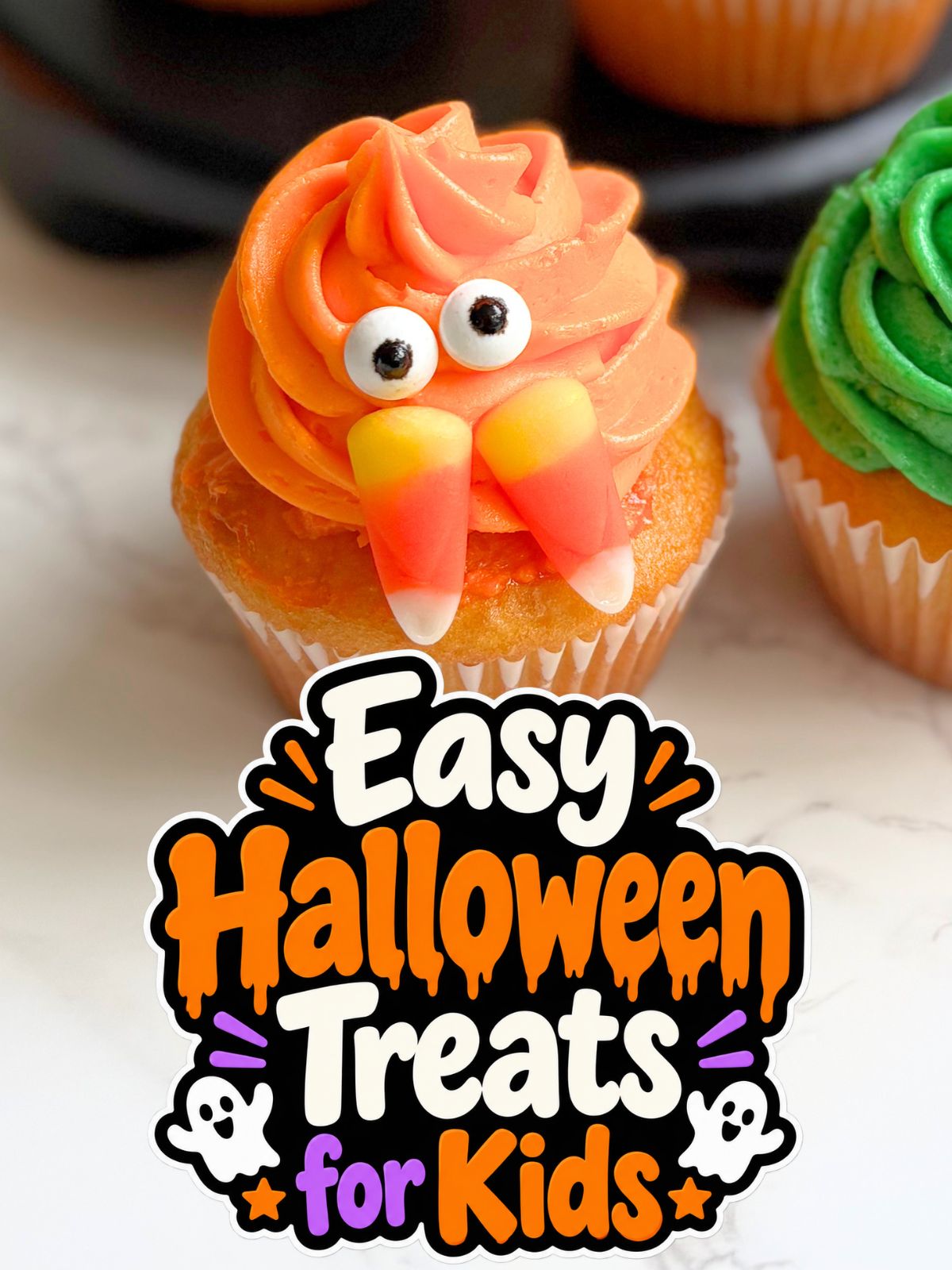 monster cupcakes