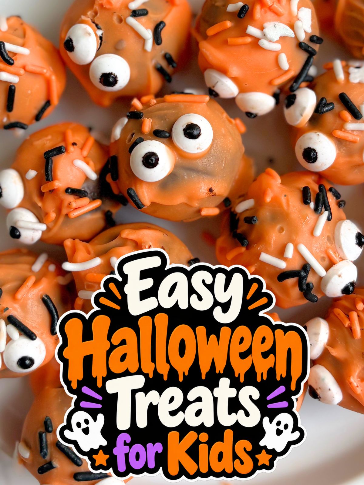 monster halloween oreo balls