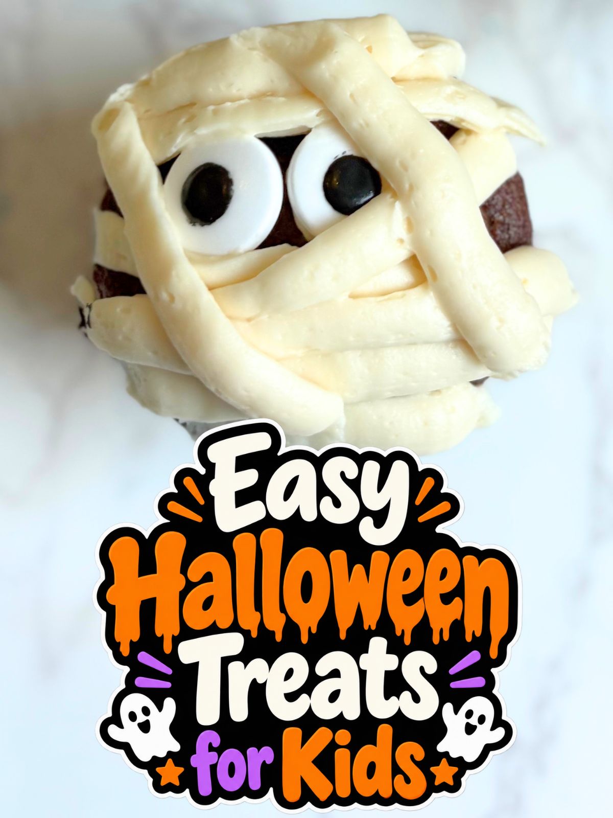mummy cupcakes