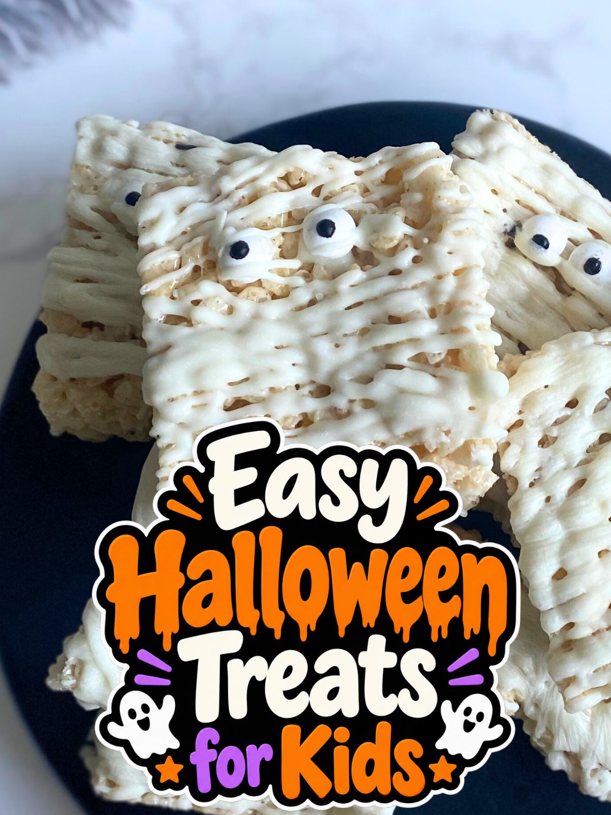 mummy rice krispie treats